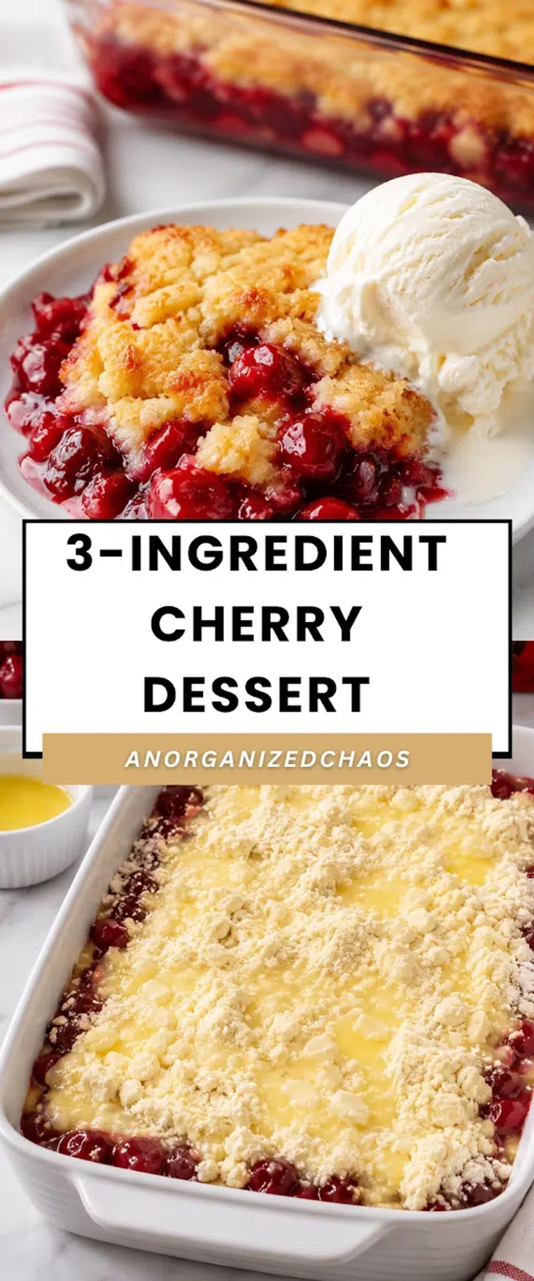 3-Ingredient Cherry Dessert