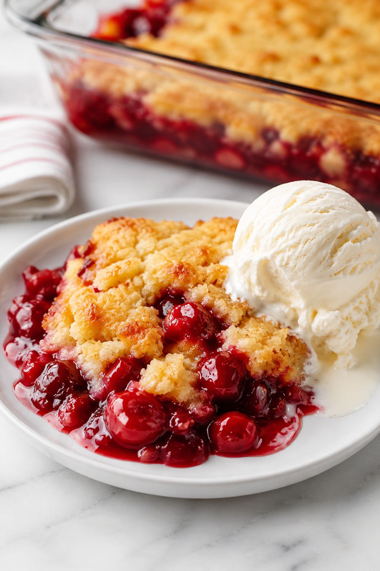 3-Ingredient Cherry Dessert