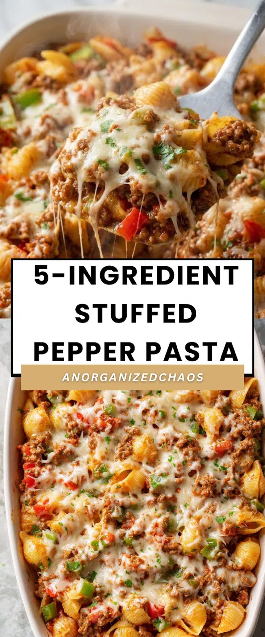5-Ingredient Stuffed Pepper Pasta