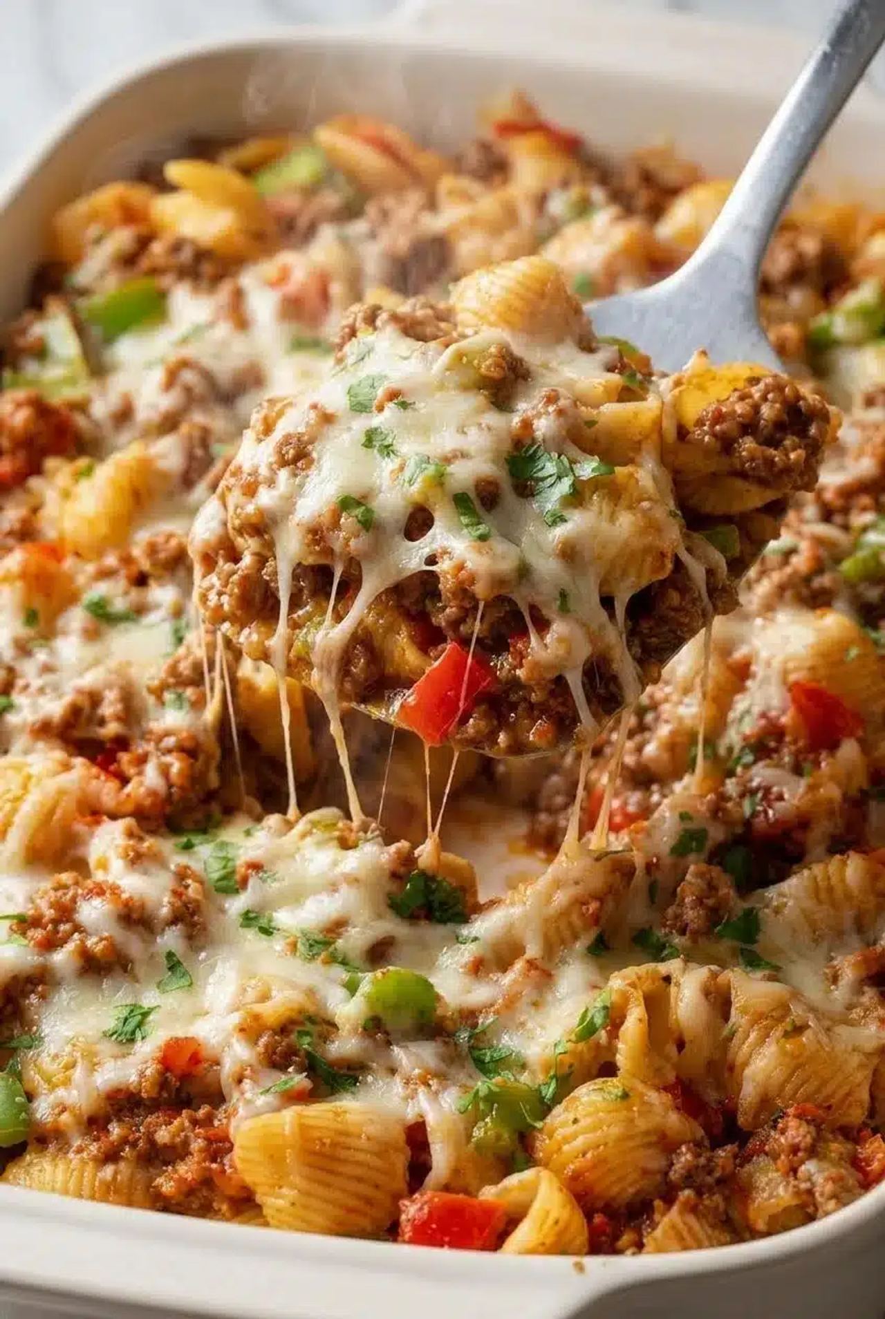 5-Ingredient Stuffed Pepper Pasta