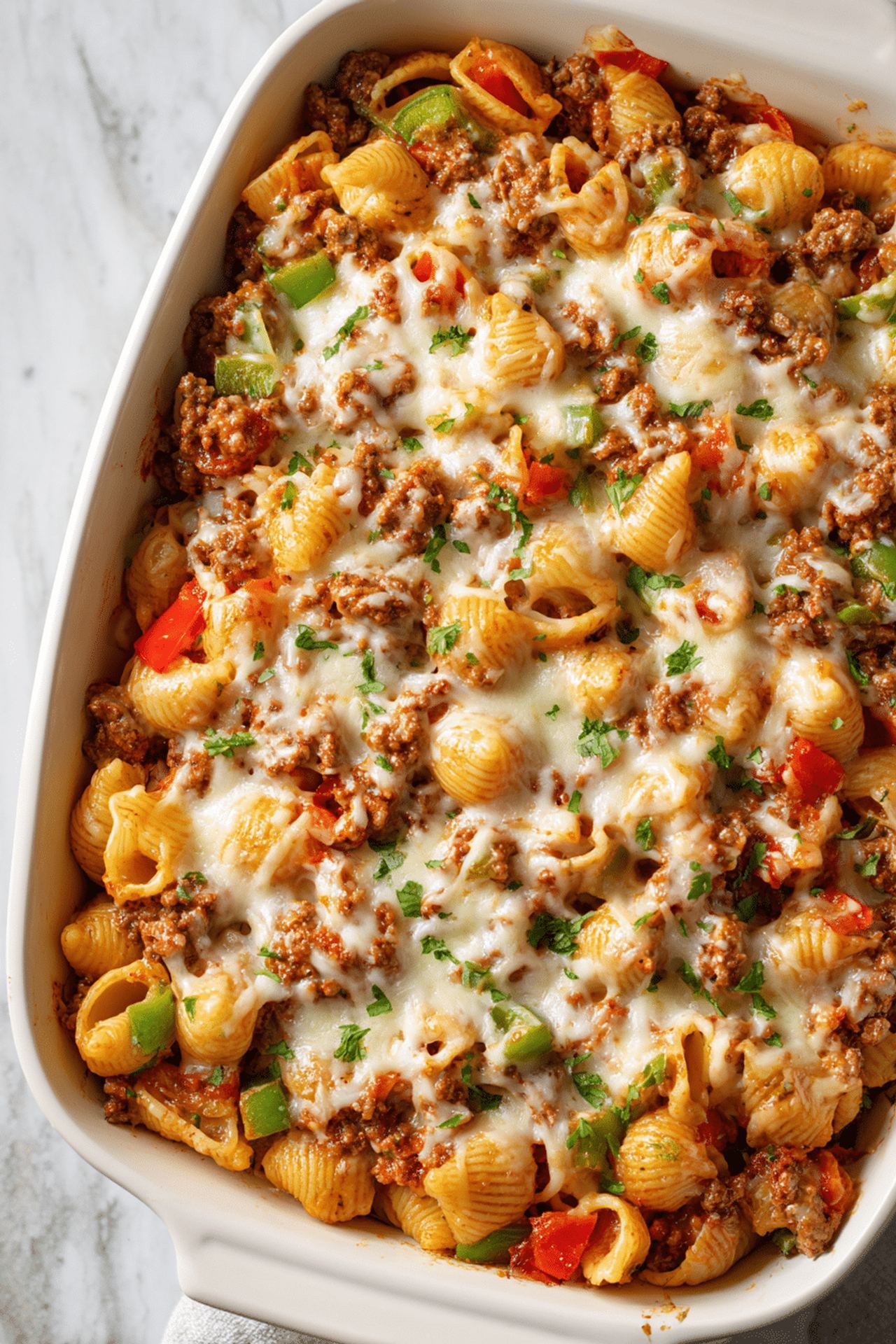 5-Ingredient Stuffed Pepper Pasta