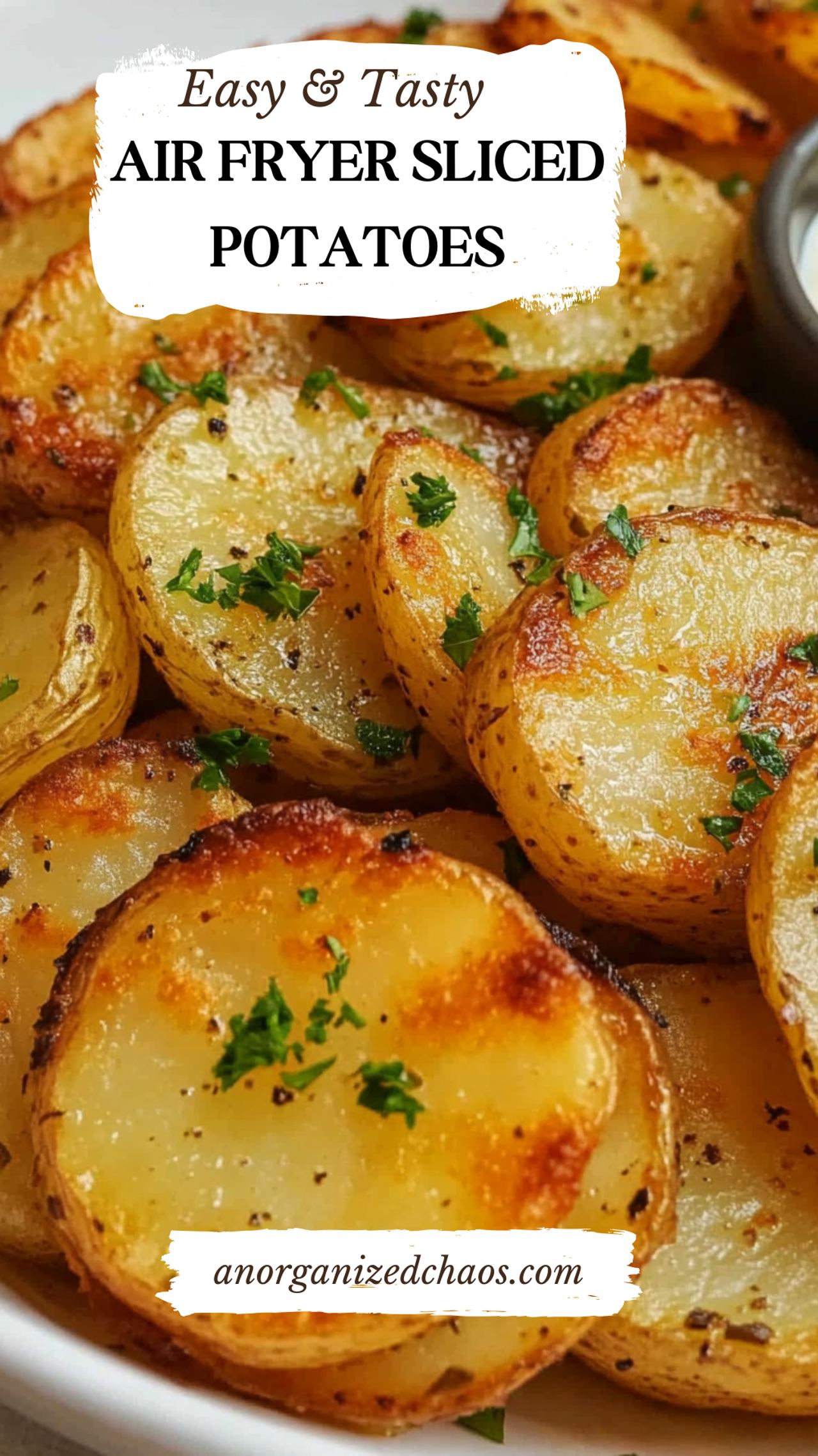 Air Fryer Sliced Potatoes