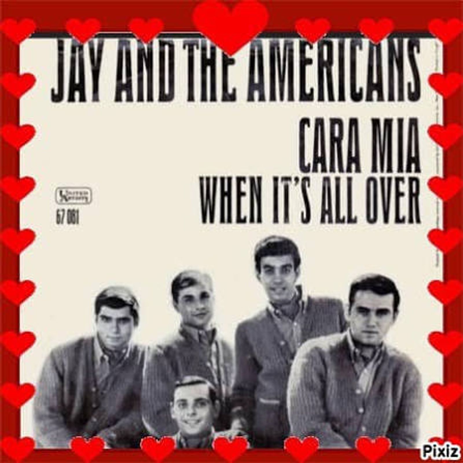 ❤️Another great one from Jay and the Americans ❤️ Cara Mia ❤️ Hope you remember and like it ❤️❤️❤️❤️❤️❤️ https://youtu.be/1sFy5_kmEi4