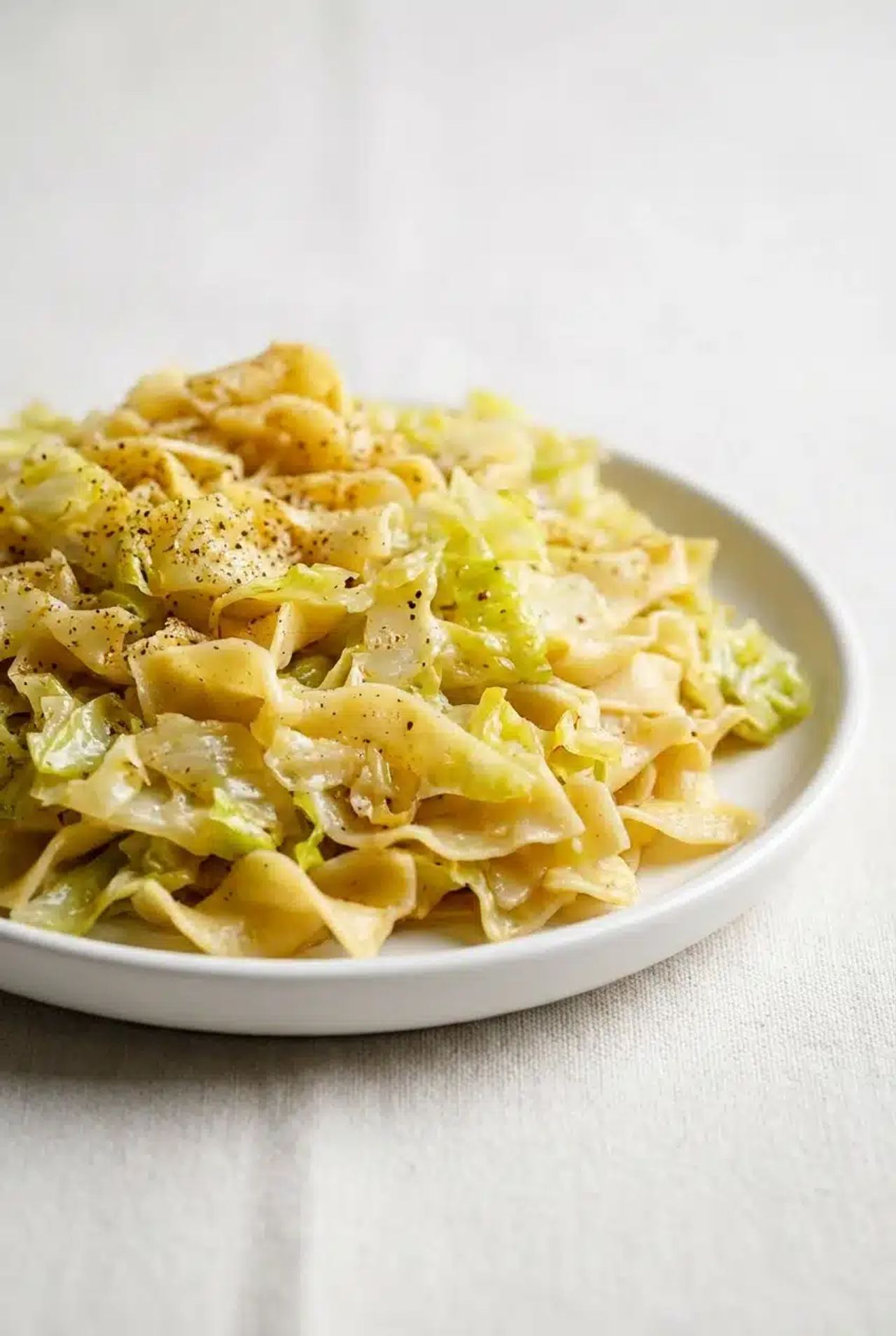 Crockpot Cabbage and Noodles (4 Ingredients)