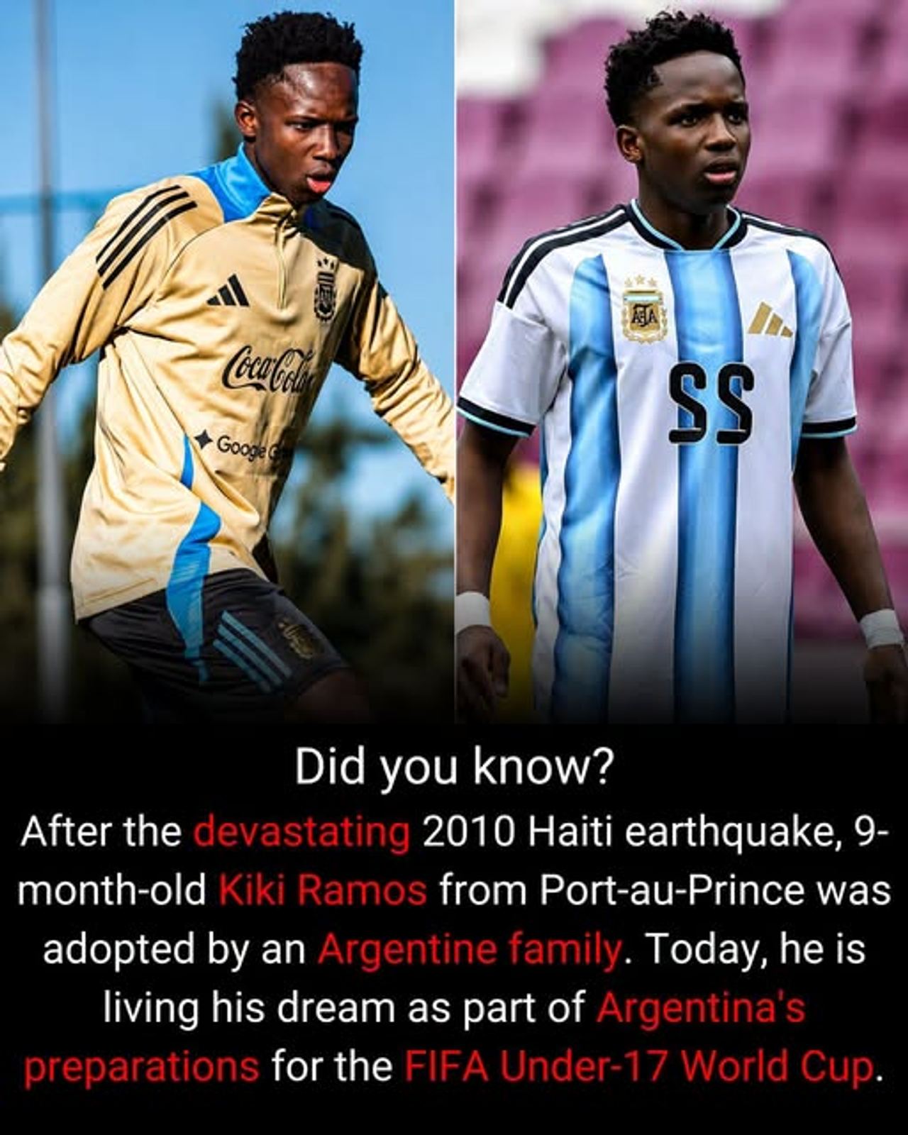 From Port-au-Prince to Argentina: the rise of Kiki Ramos
