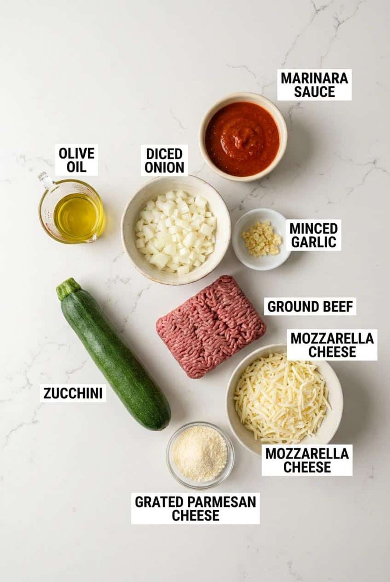 Ground Beef-Stuffed Zucchini