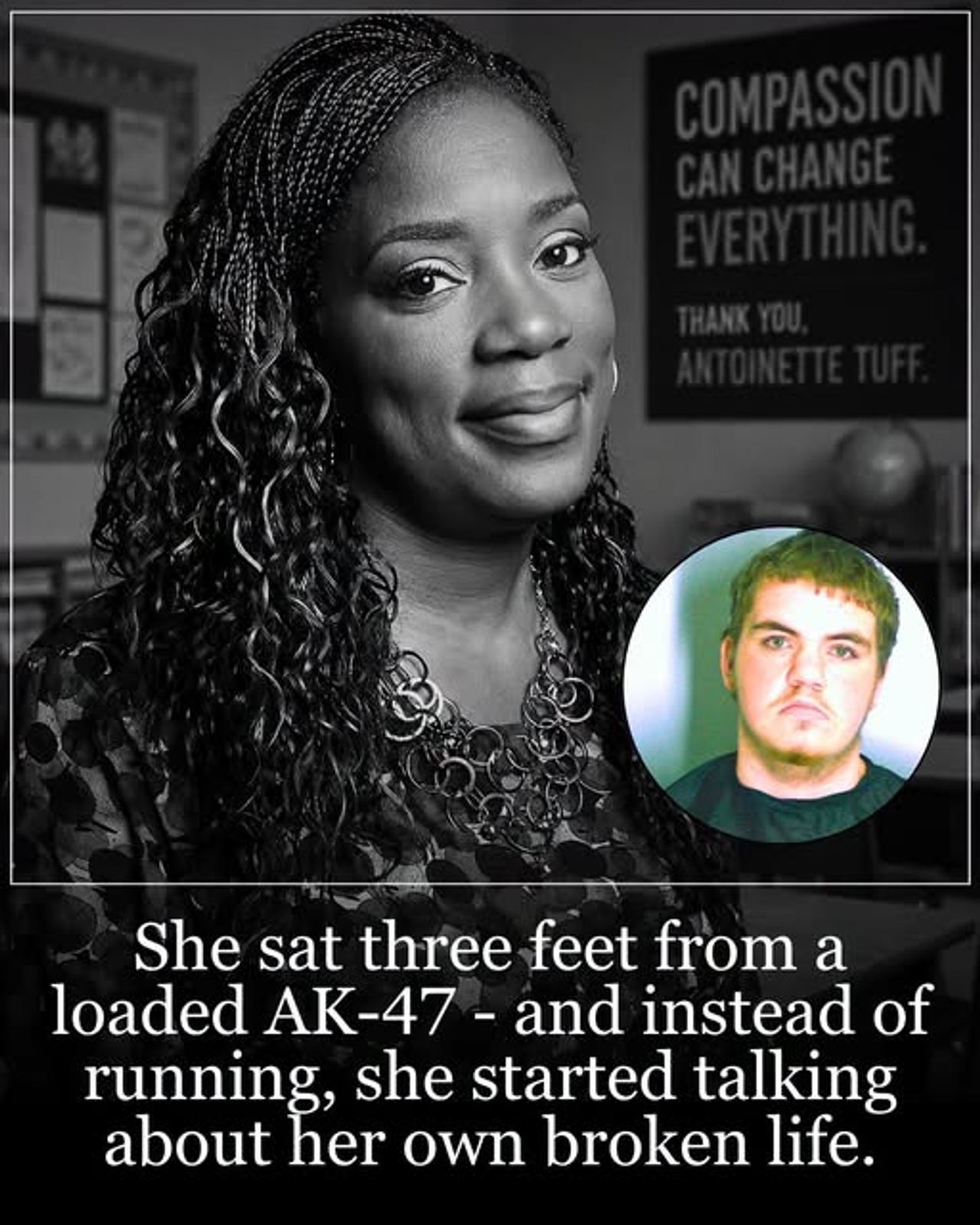 The bookkeeper who talked a gunman down at a Georgia school