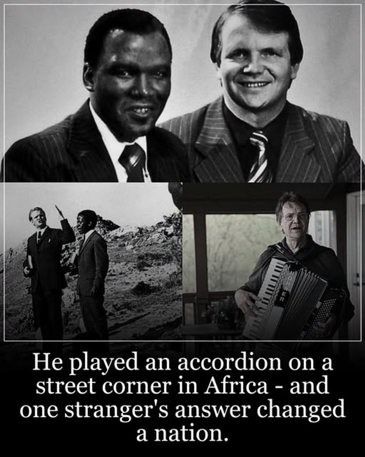 The bus stop in Maseru where a life-changing yes began