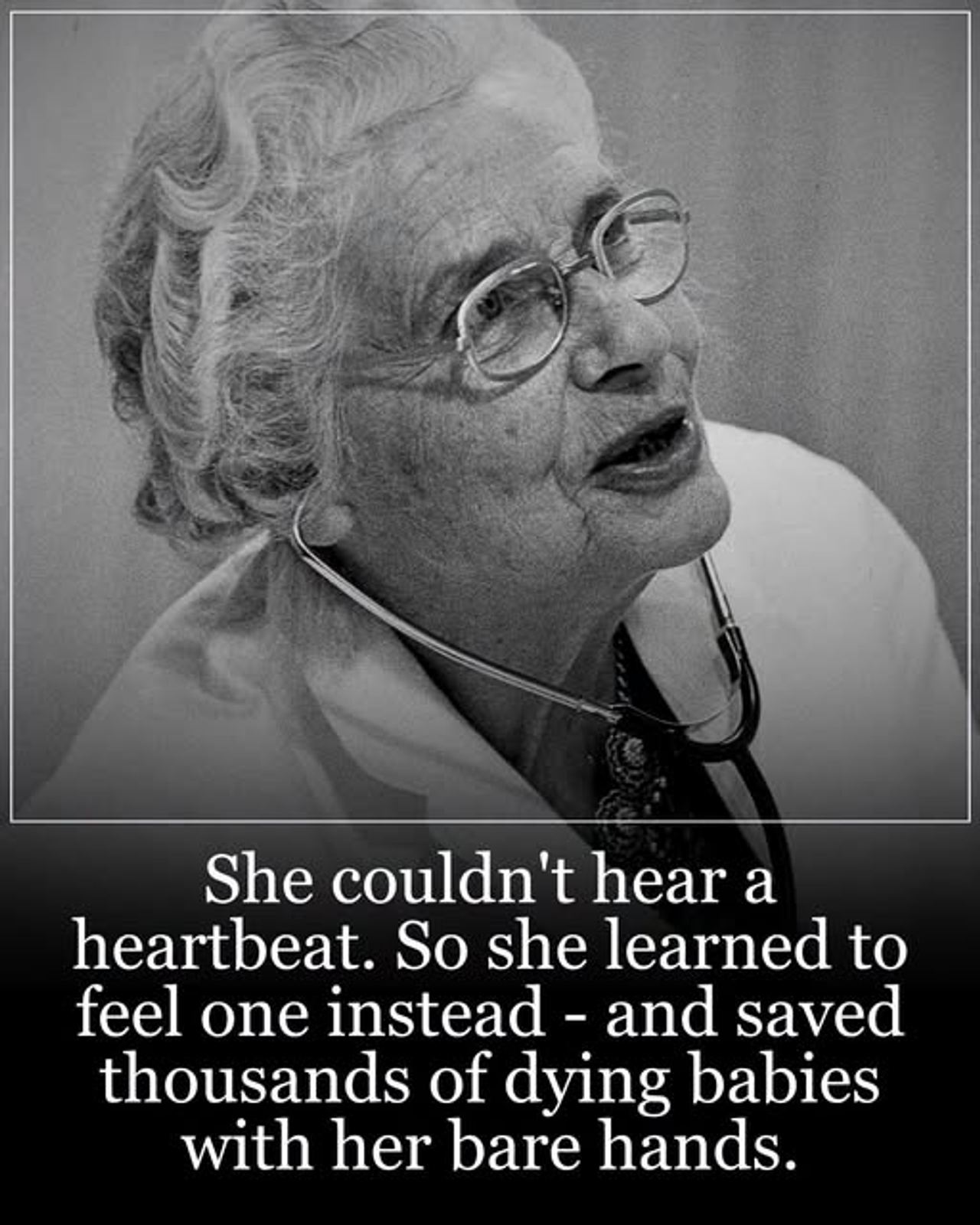 The doctor who learned to feel a heartbeat and save lives