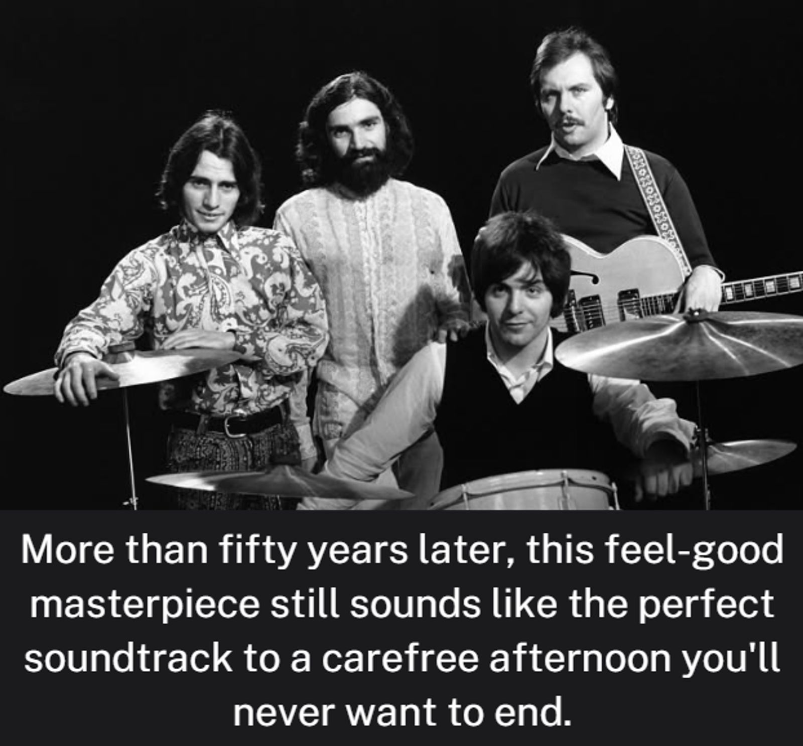 More than fifty years later, this feel-good masterpiece still sounds like the perfect soundtrack to a carefree afternoon you'll never want to end.