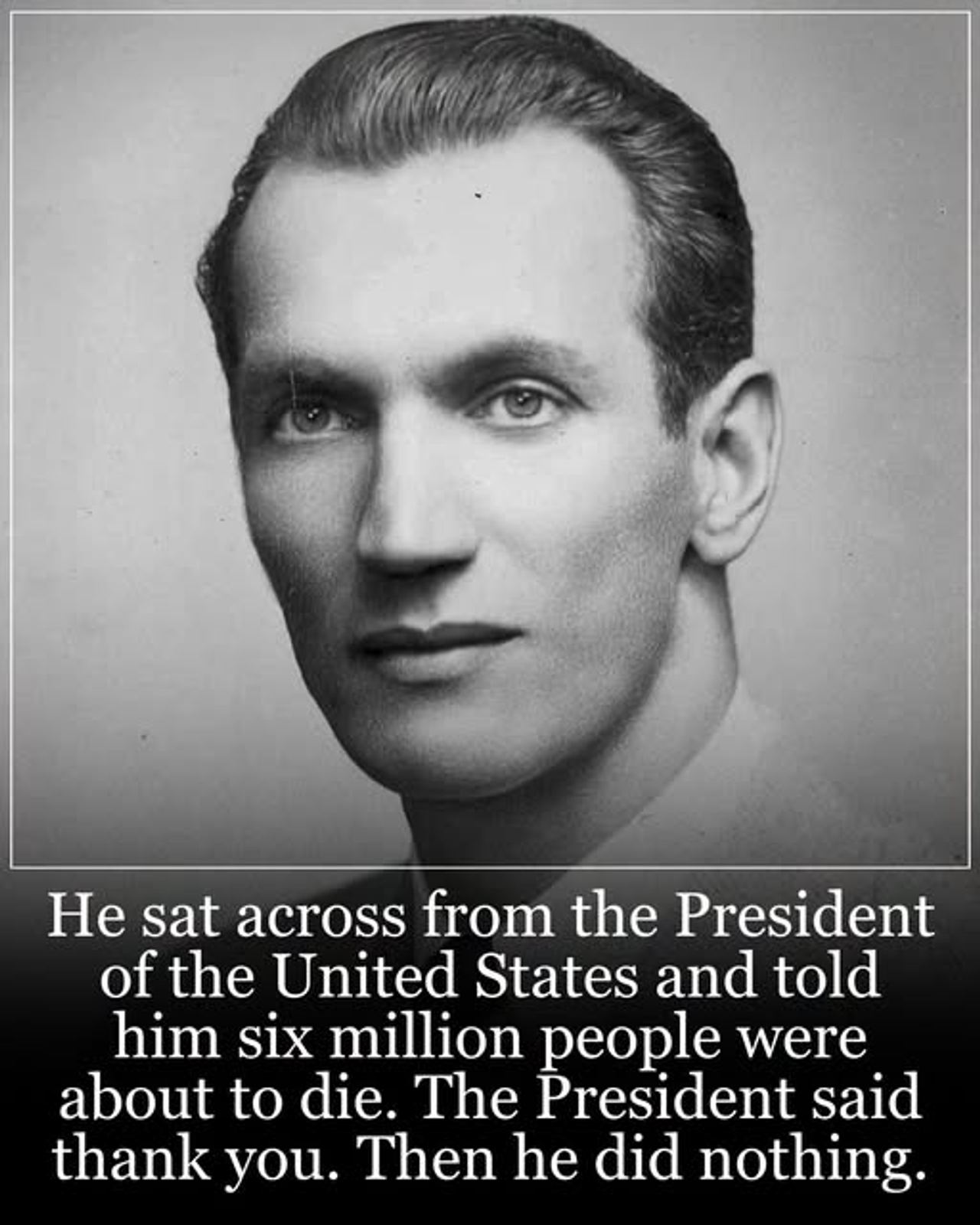 The messenger who begged the world to believe him