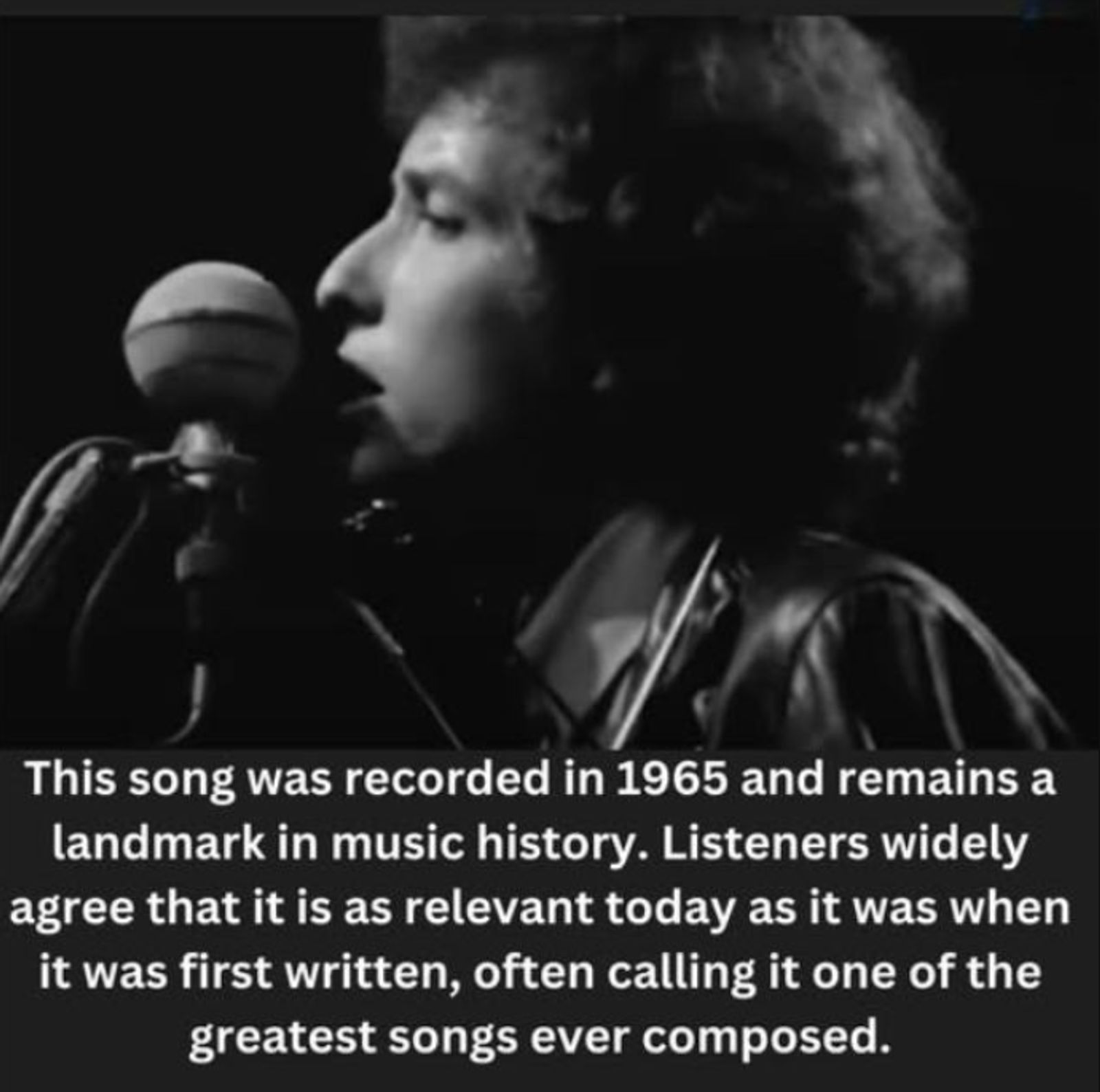 This song is as relevant today as it was when it was written