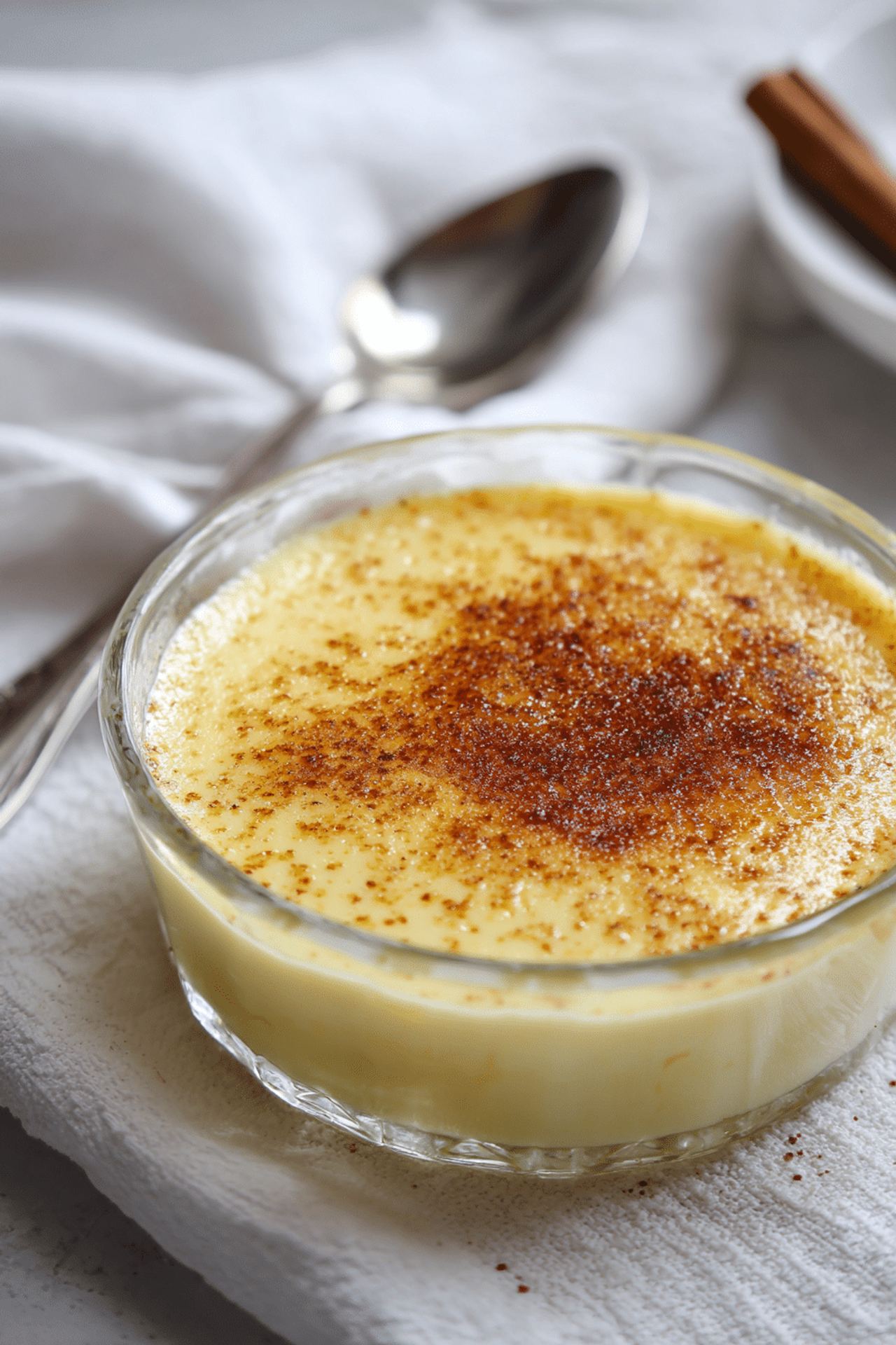 3-Ingredient Baked Egg Custard