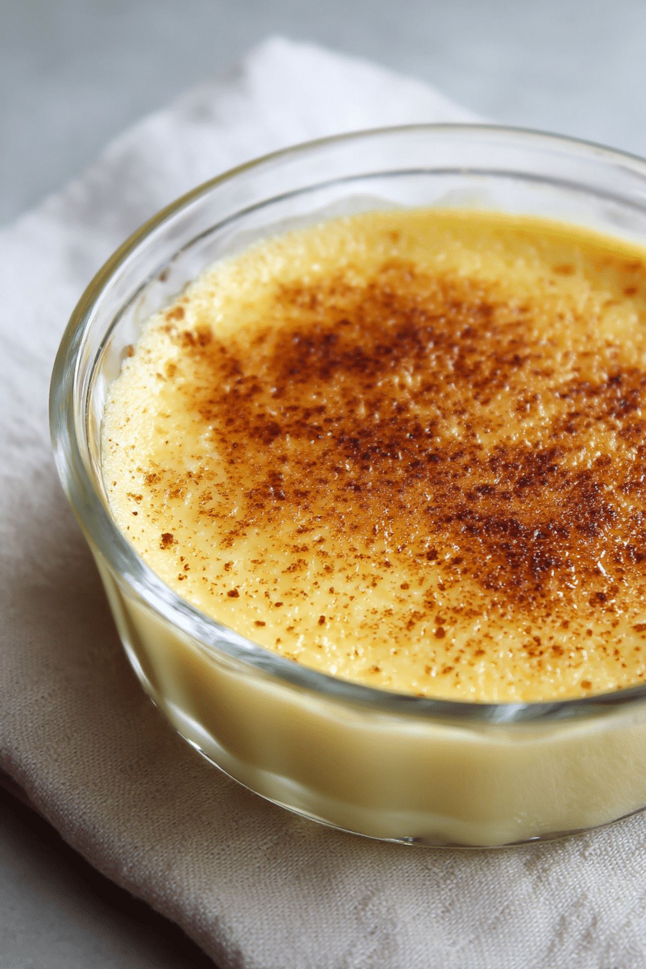 3-Ingredient Baked Egg Custard
