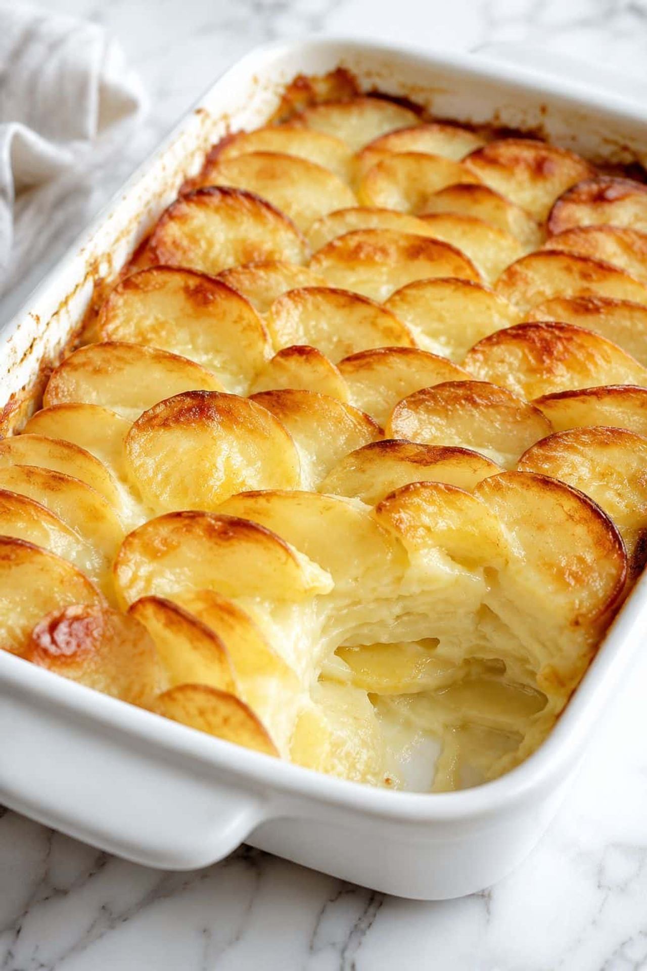 3-Ingredient Bronzed Potato Comfort Bake