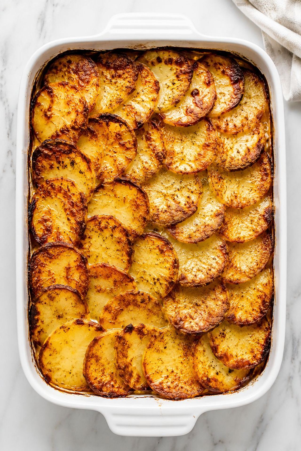 3-Ingredient Bronzed Potato Comfort Bake