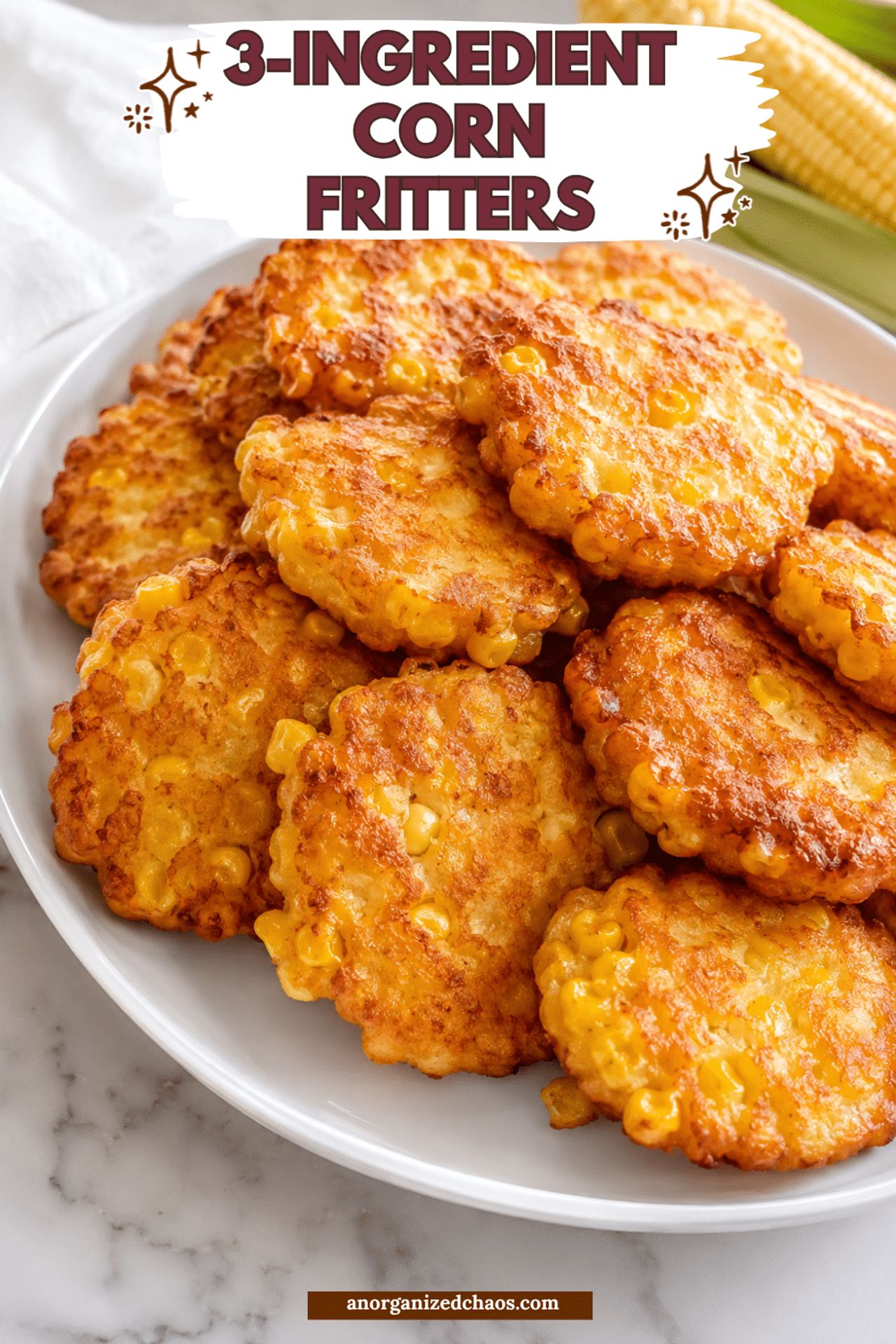 3-Ingredient Corn Fritters