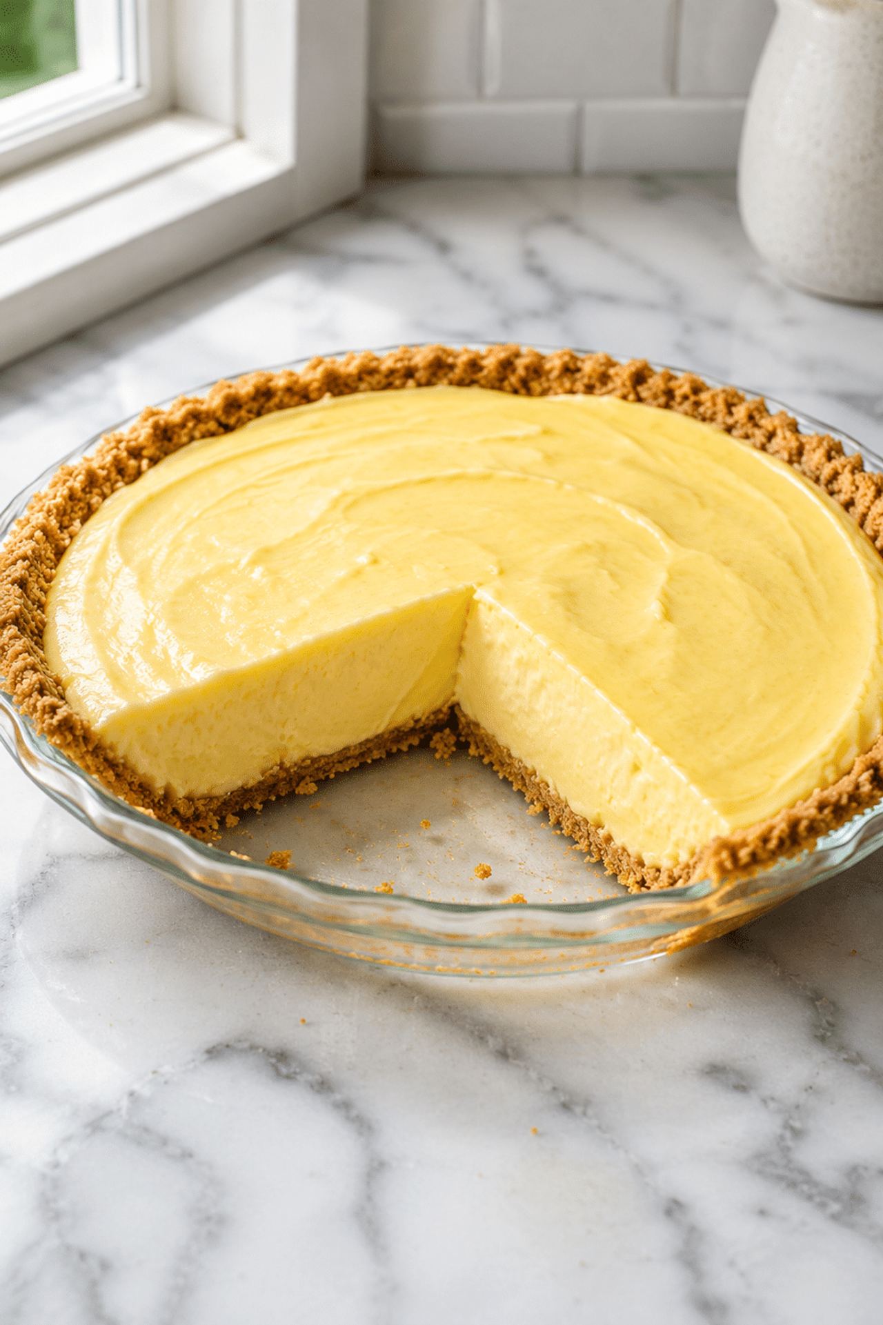 3-Ingredient Lemon Icebox Pie