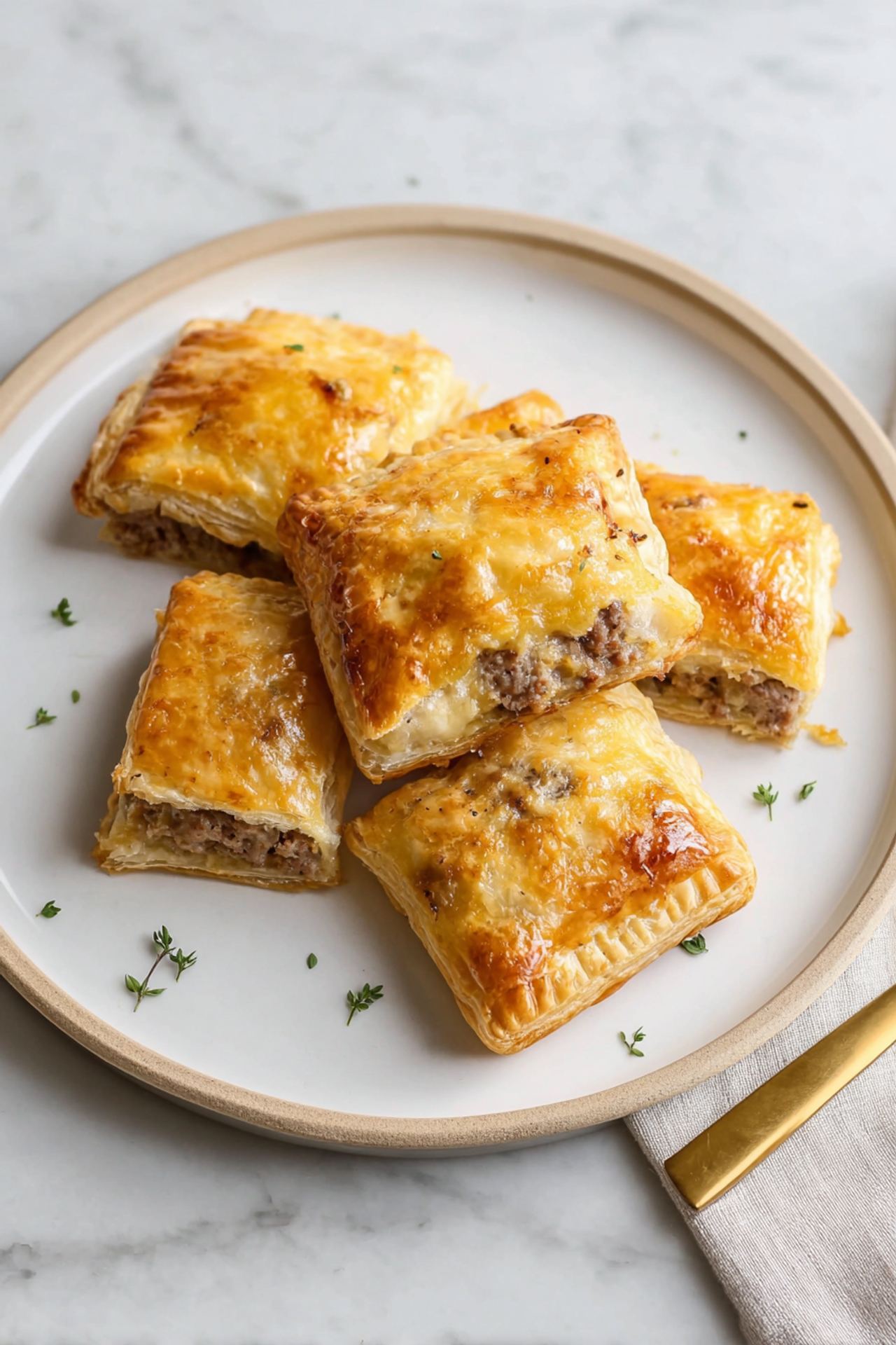 3 Ingredient Sausage Squares
