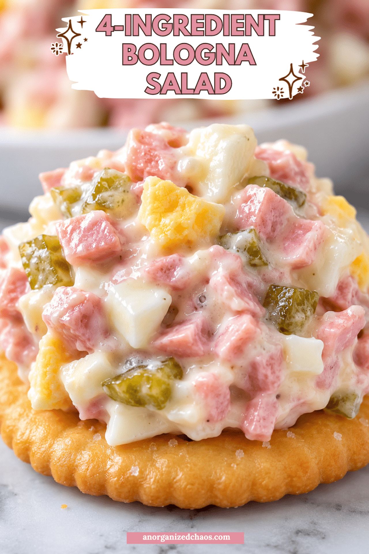 4-Ingredient Bologna Salad