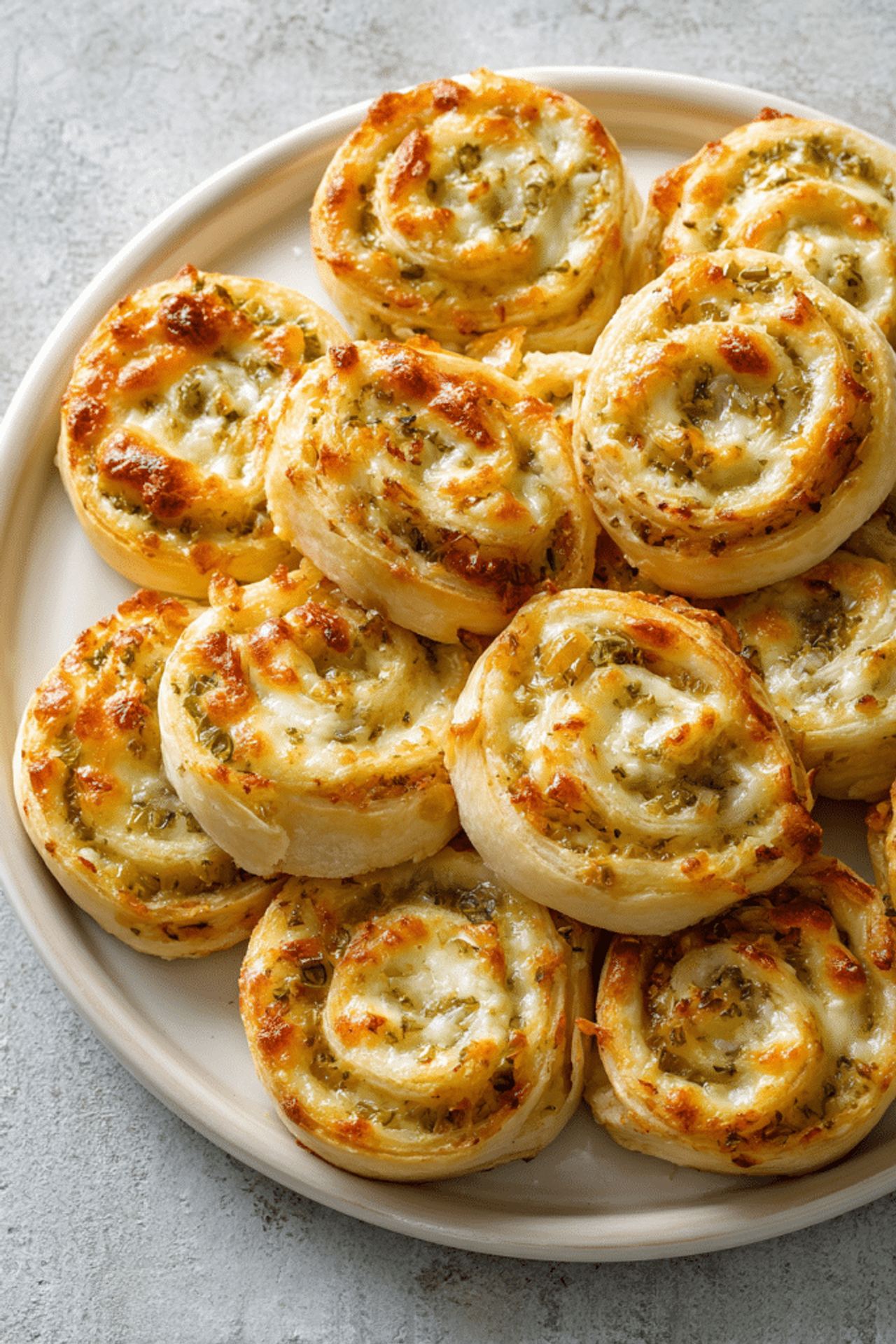 4-Ingredient Green Chile Pinwheels
