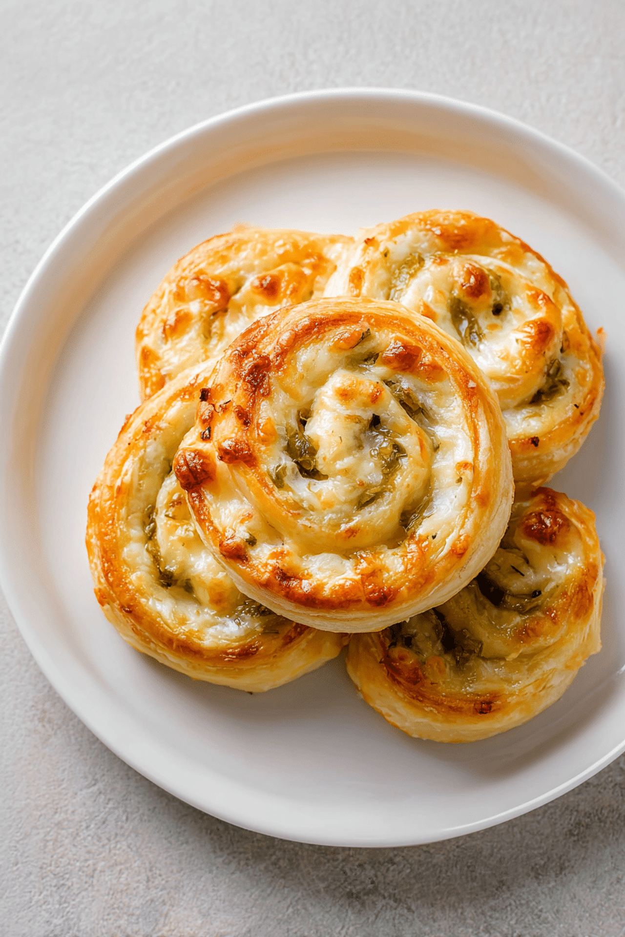 4-Ingredient Green Chile Pinwheels
