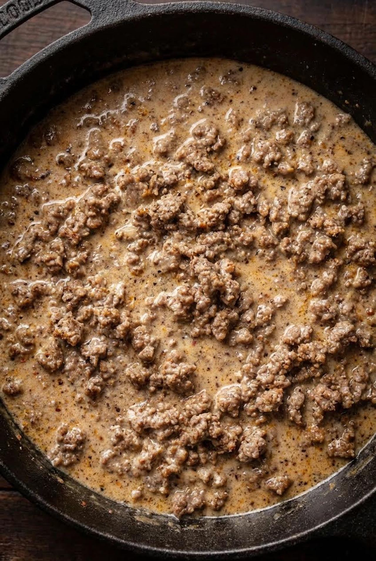 4-Ingredient Slow Cooker Hamburger Gravy