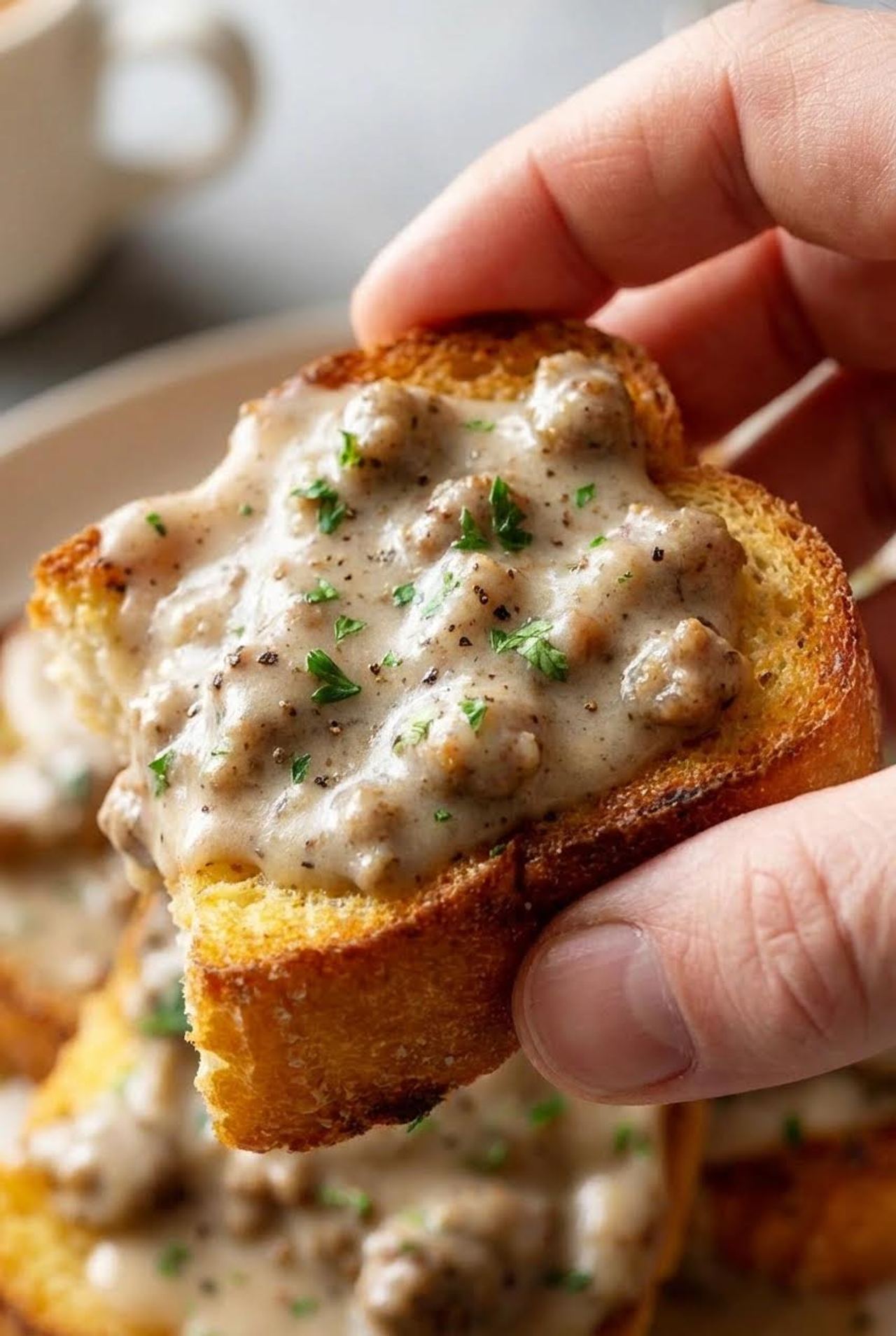 4-Ingredient Slow Cooker Hamburger Gravy