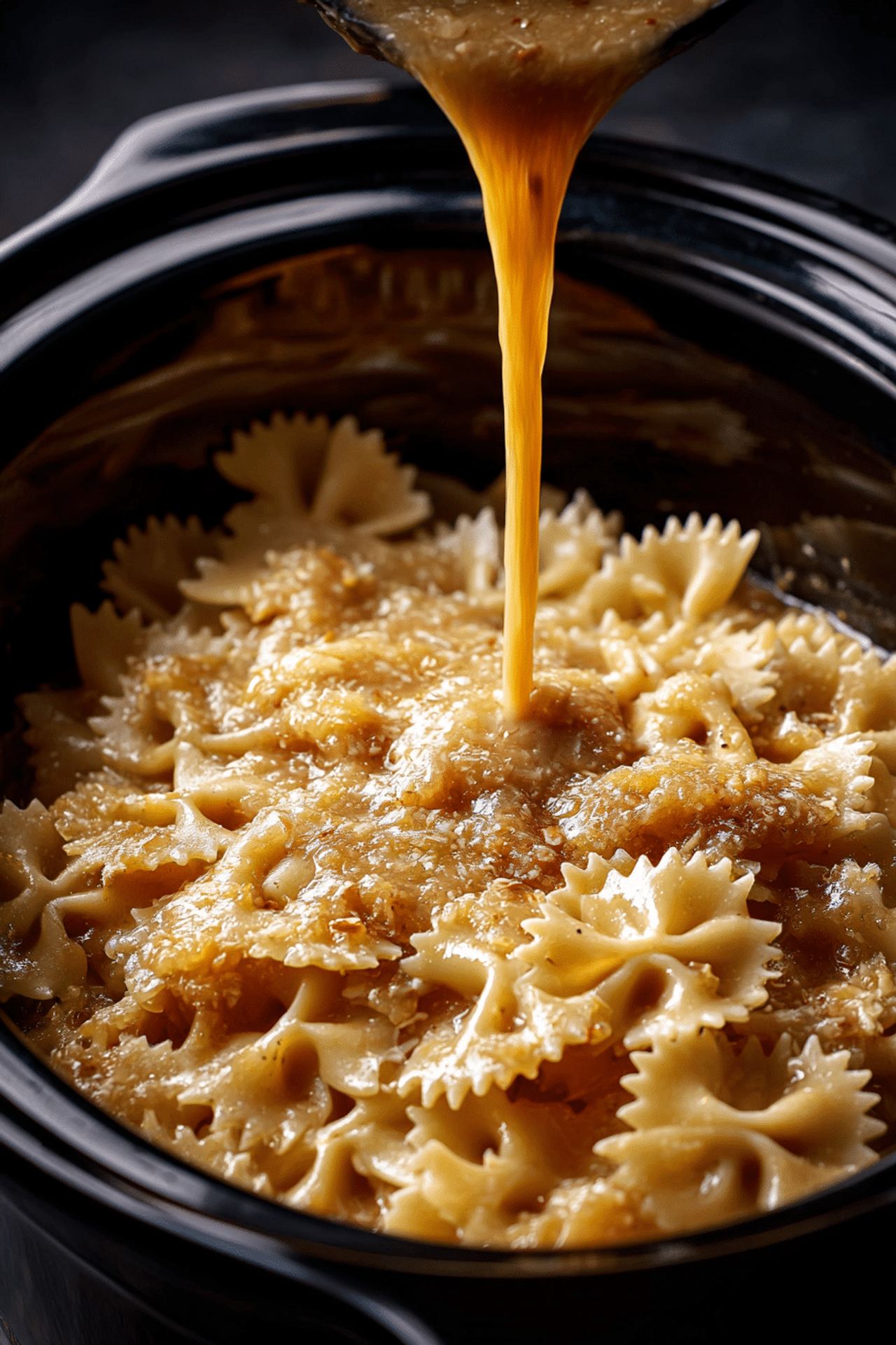5-Ingredient Slow Cooker Farfalle