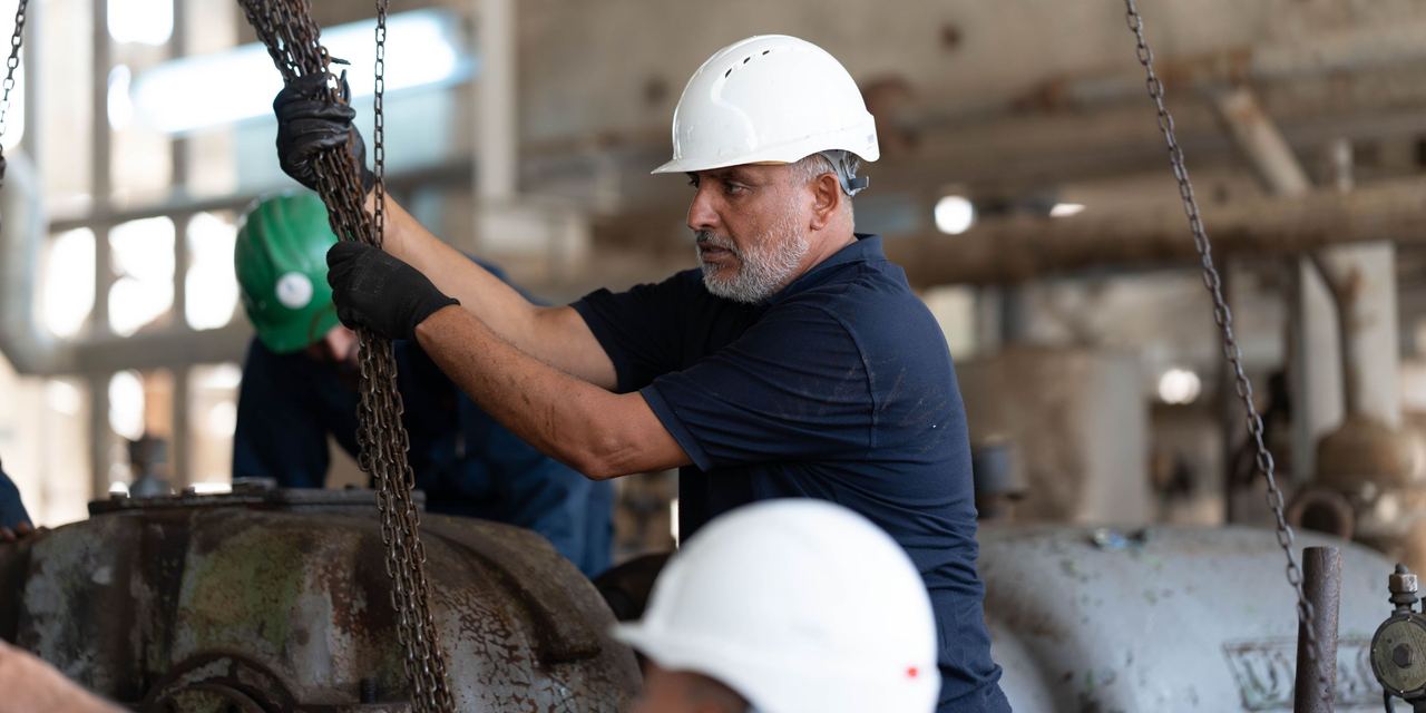 A close-up of an industrial worker | Source: Pexels