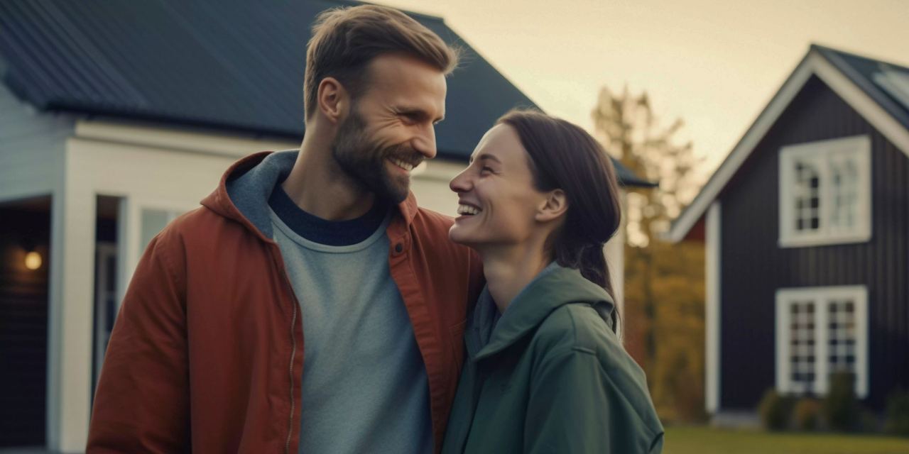 A smiling couple | Source: Magnific
