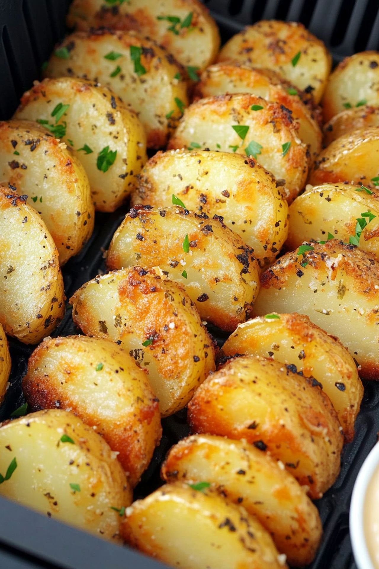 Air Fryer Sliced Potatoes