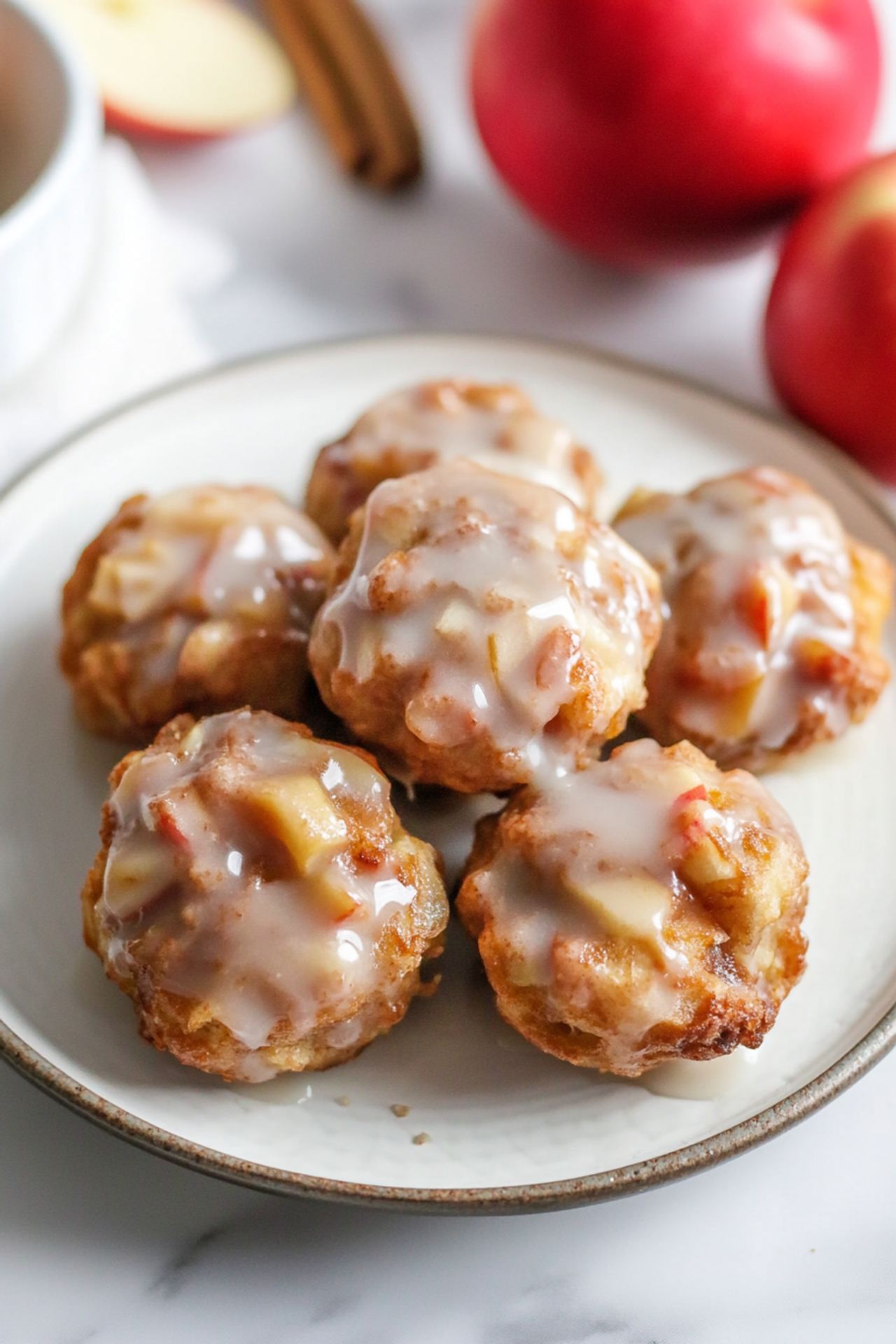 Apple Fritter Bites