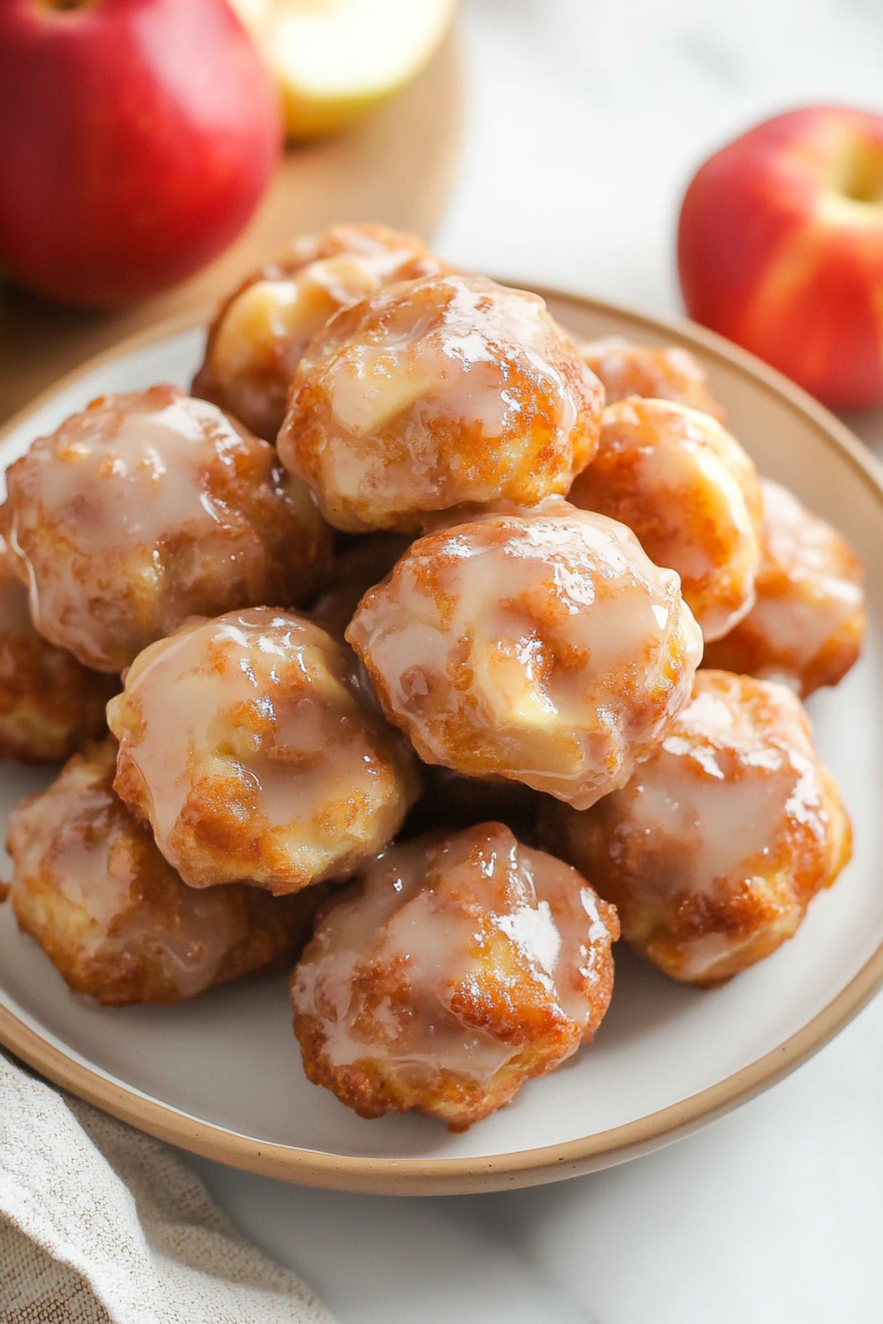 Apple Fritter Bites