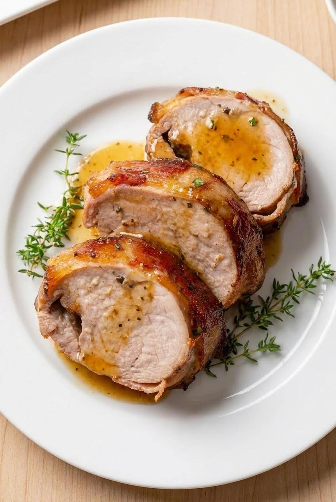 Bacon Wrapped Pork Tenderloin