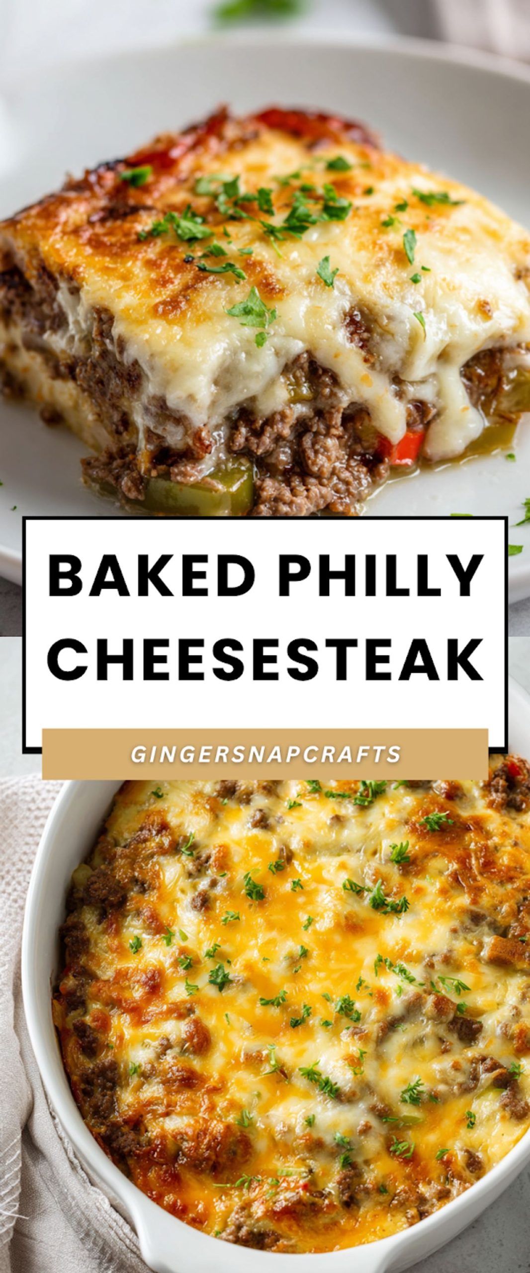 Baked Philly Cheesesteak