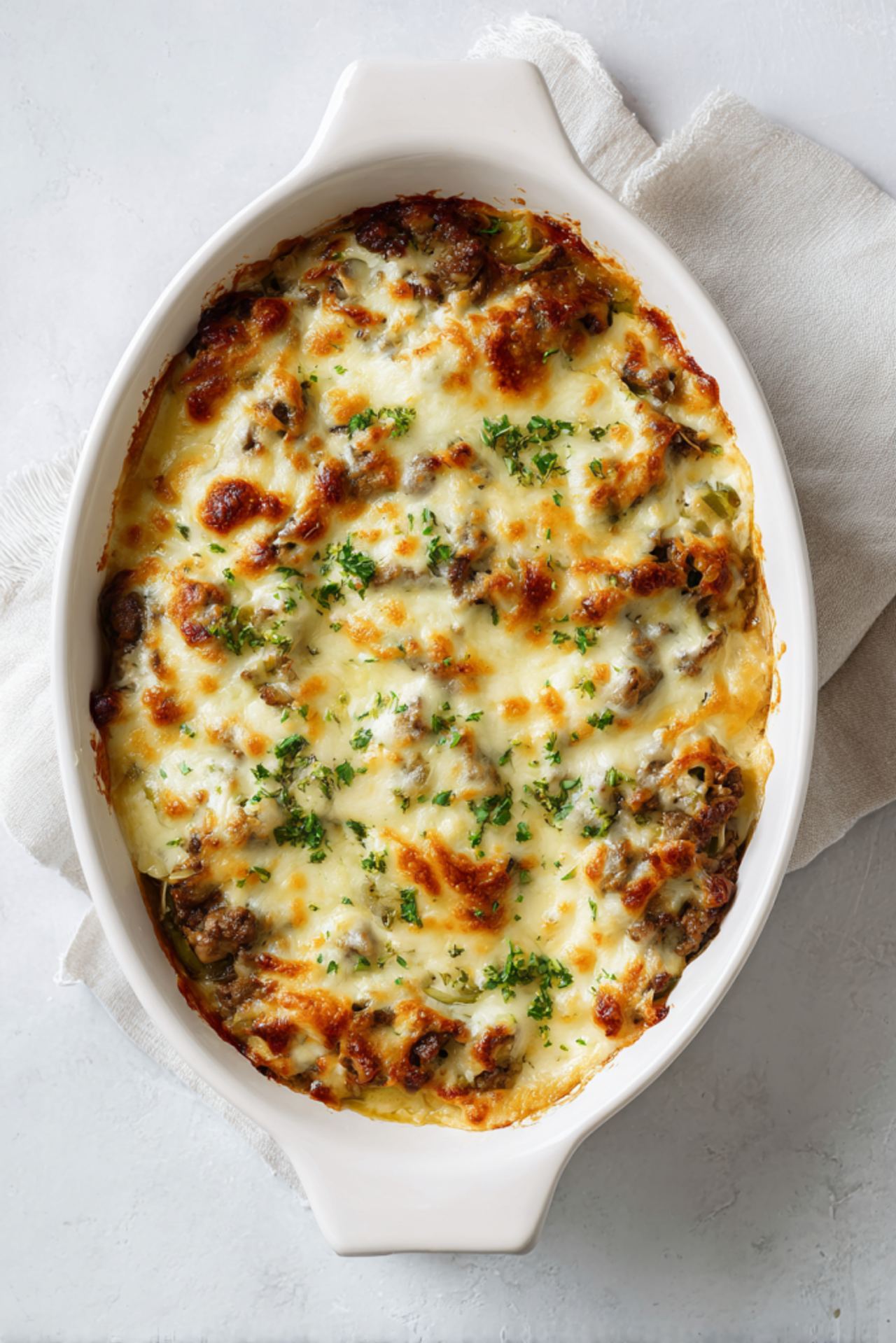 Baked Philly Cheesesteak