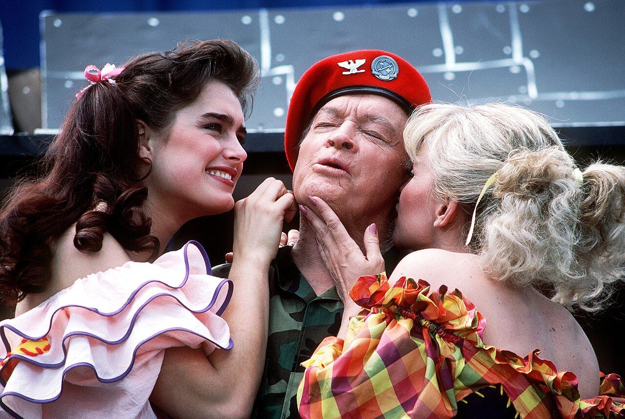Brooke Shields, Bob Hope and Barbara Mandrell