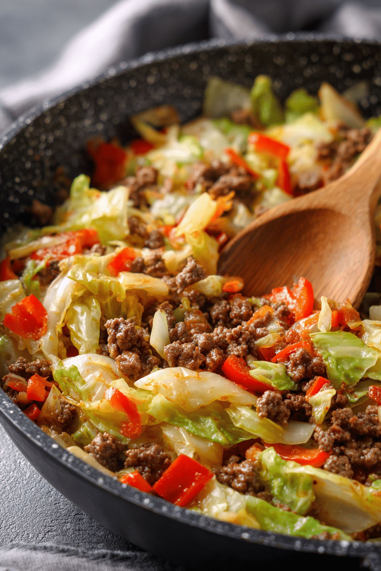 Beef and Cabbage Stir Fry