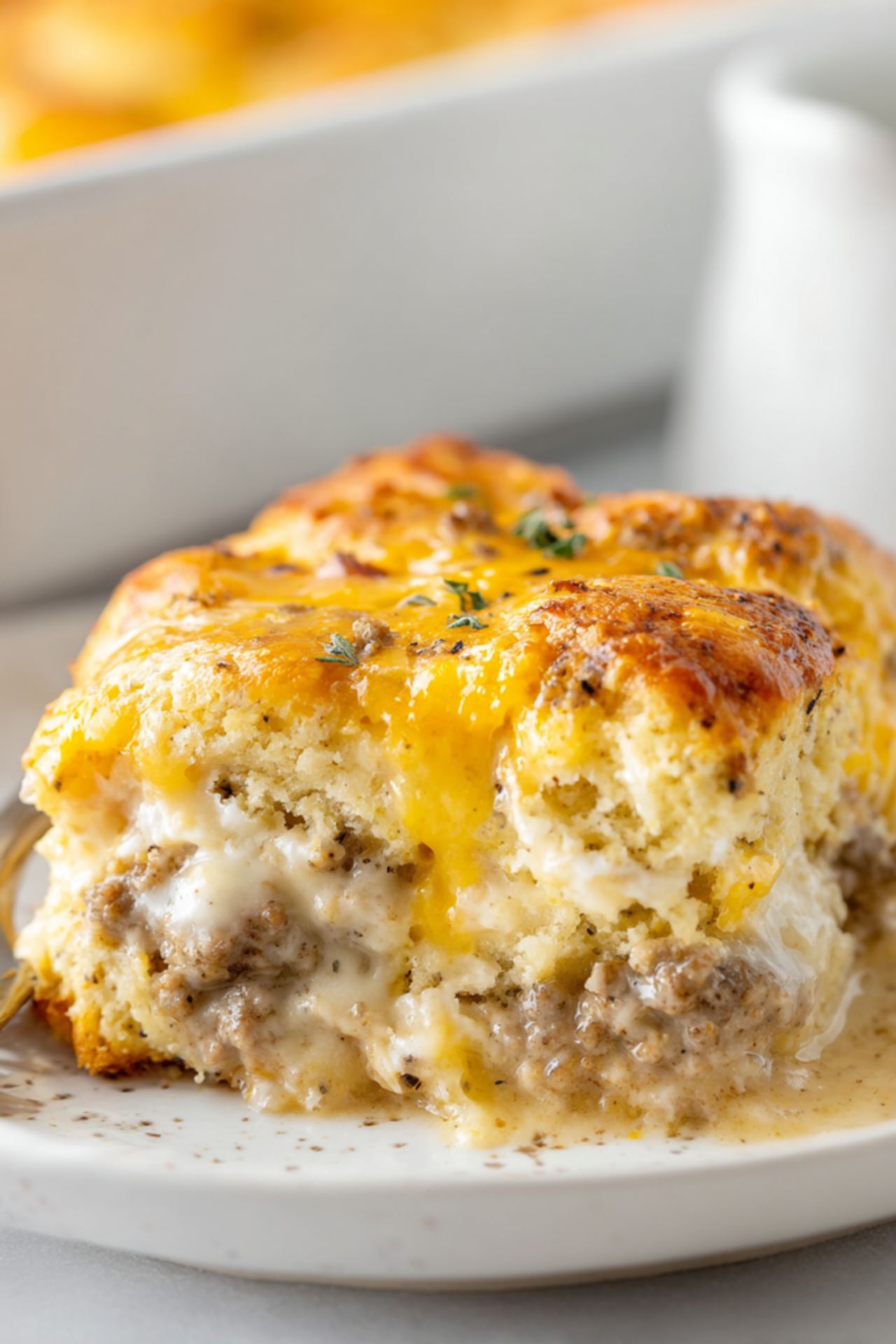Biscuits and Gravy Casserole