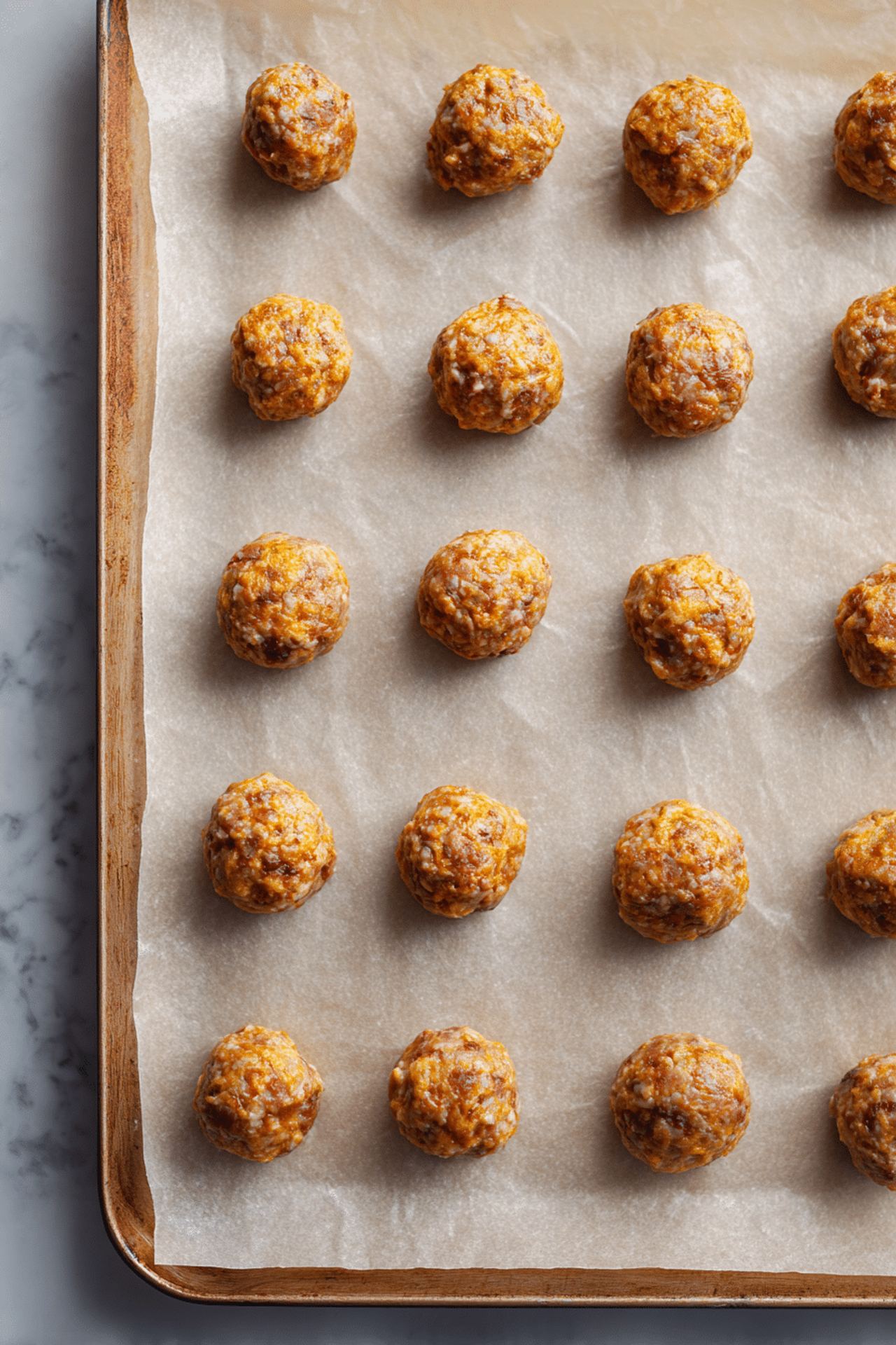 Bisquick Sausage Balls (3 Ingredients!)