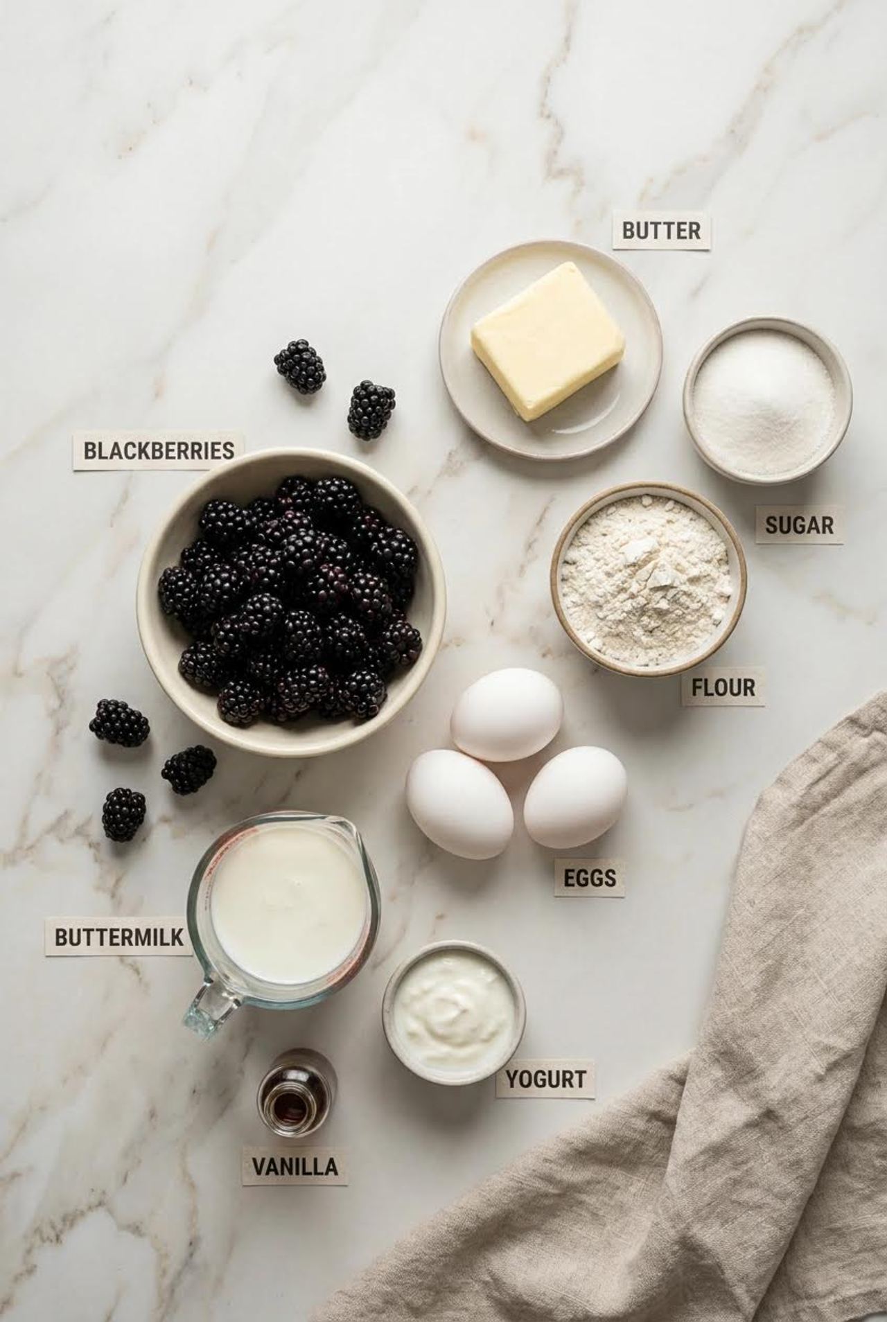 Blackberry Buttermilk Cake
