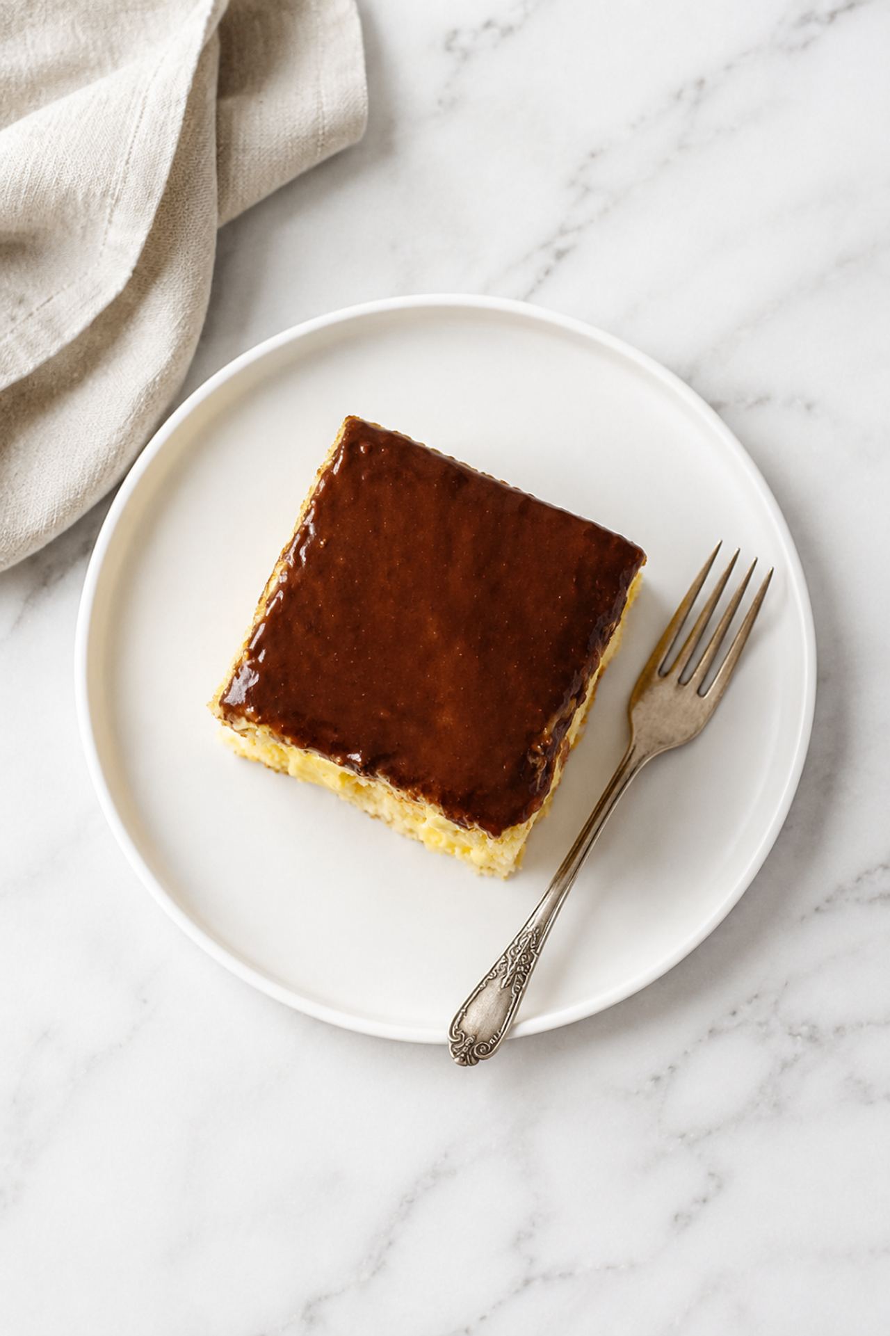 Boston Cream Sheet Cake