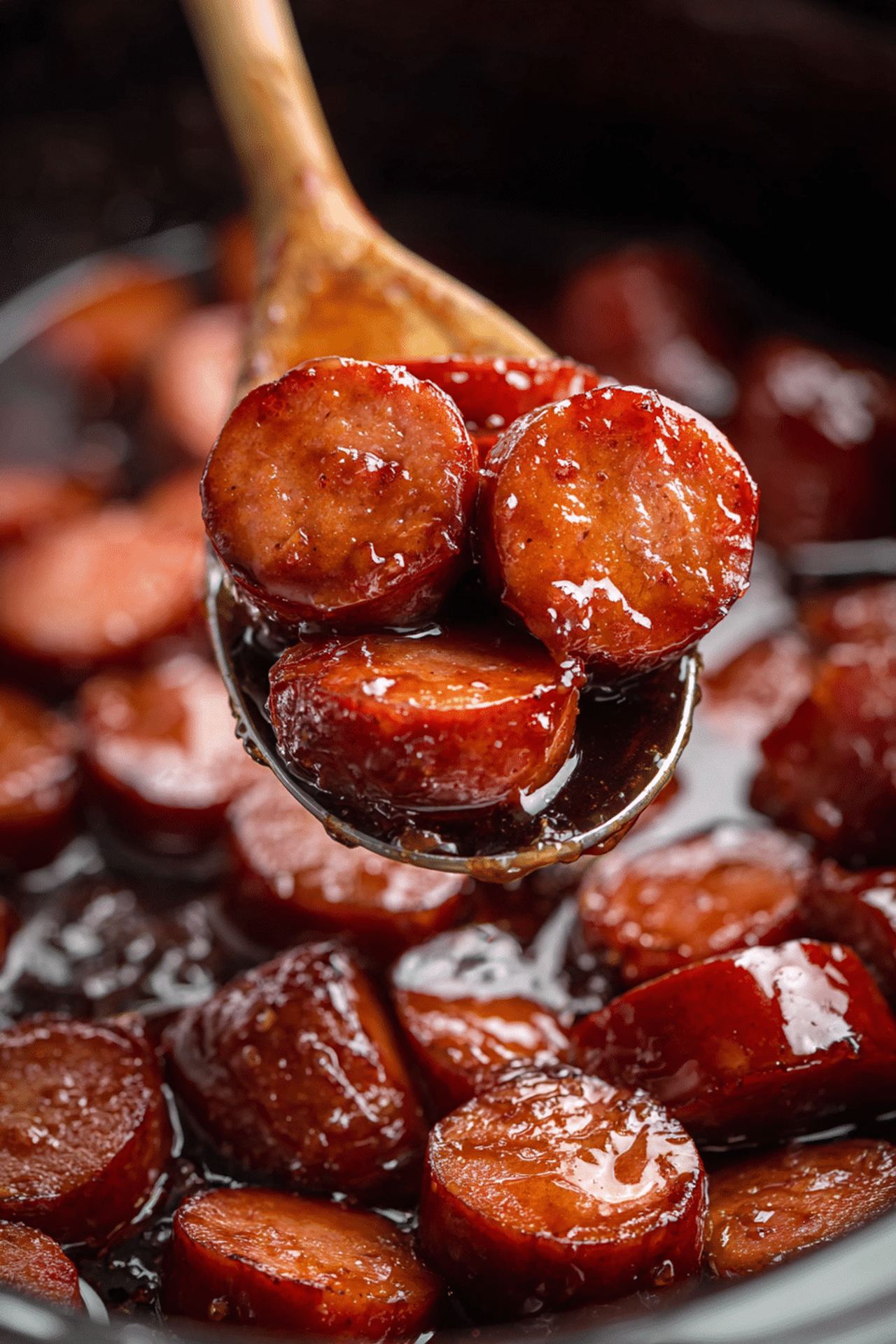 Brown Sugar Kielbasa Bites