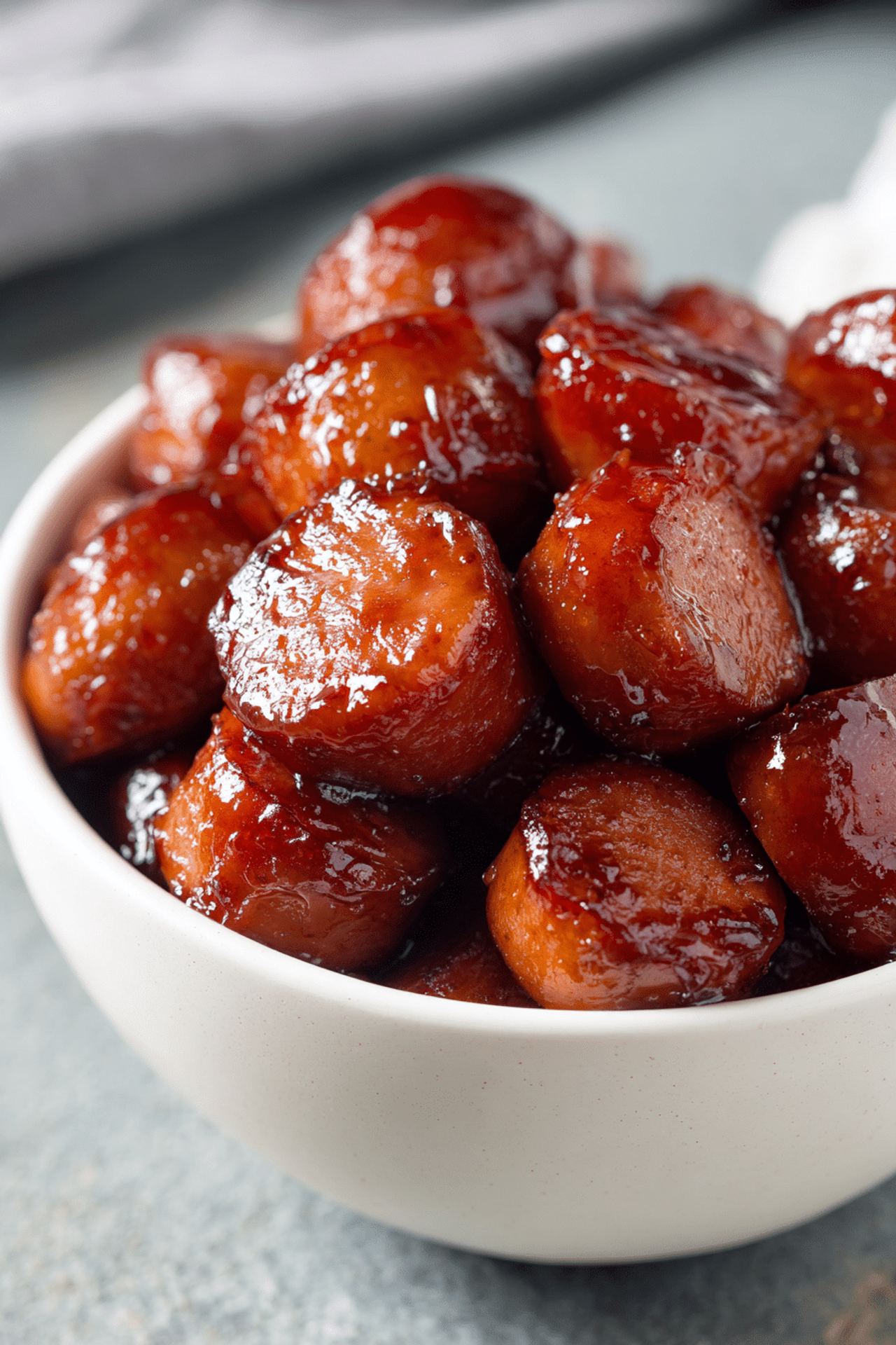 Brown Sugar Kielbasa Bites
