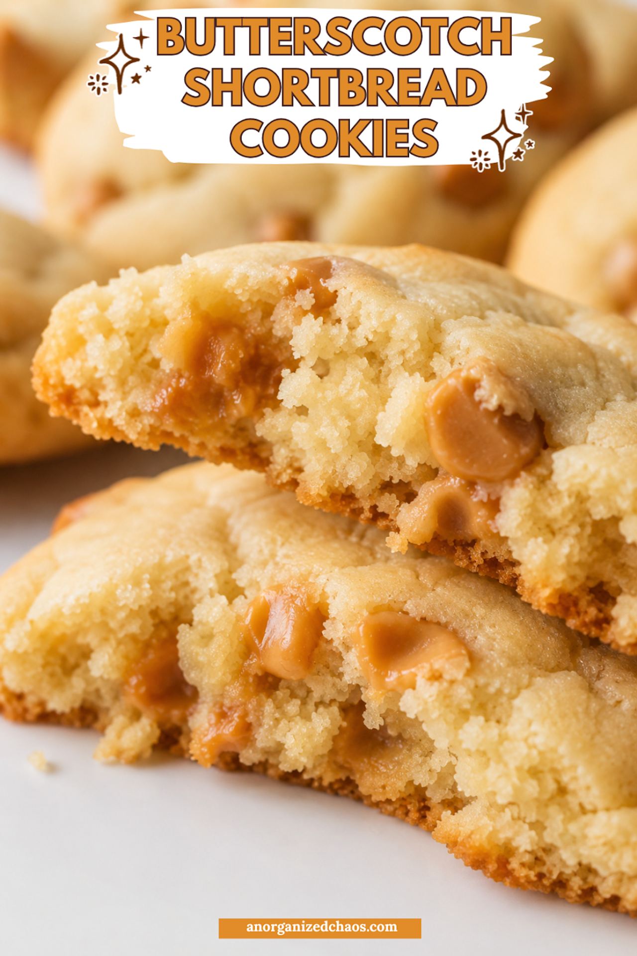Butterscotch Shortbread Cookies