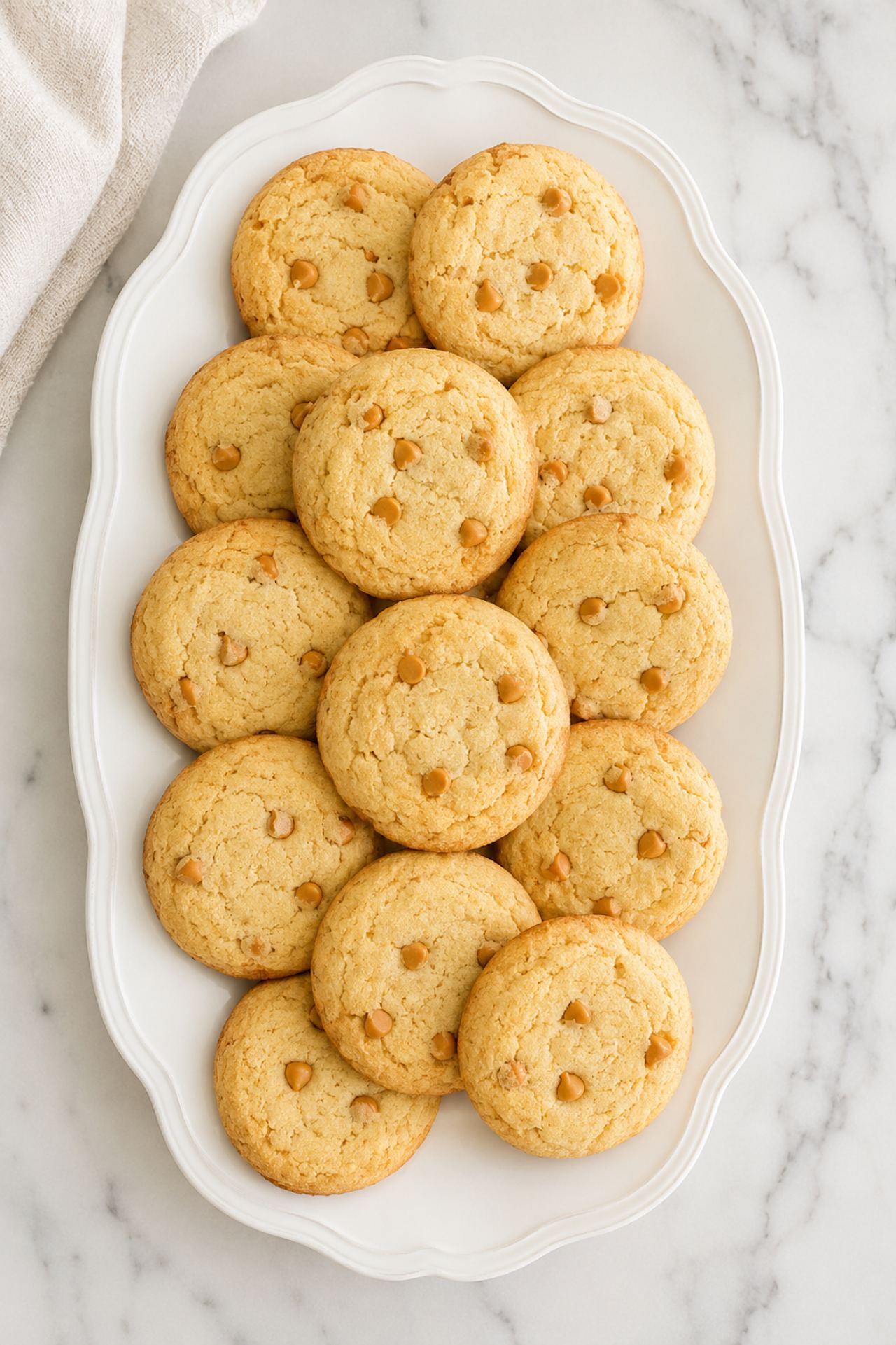 Butterscotch Shortbread Cookies