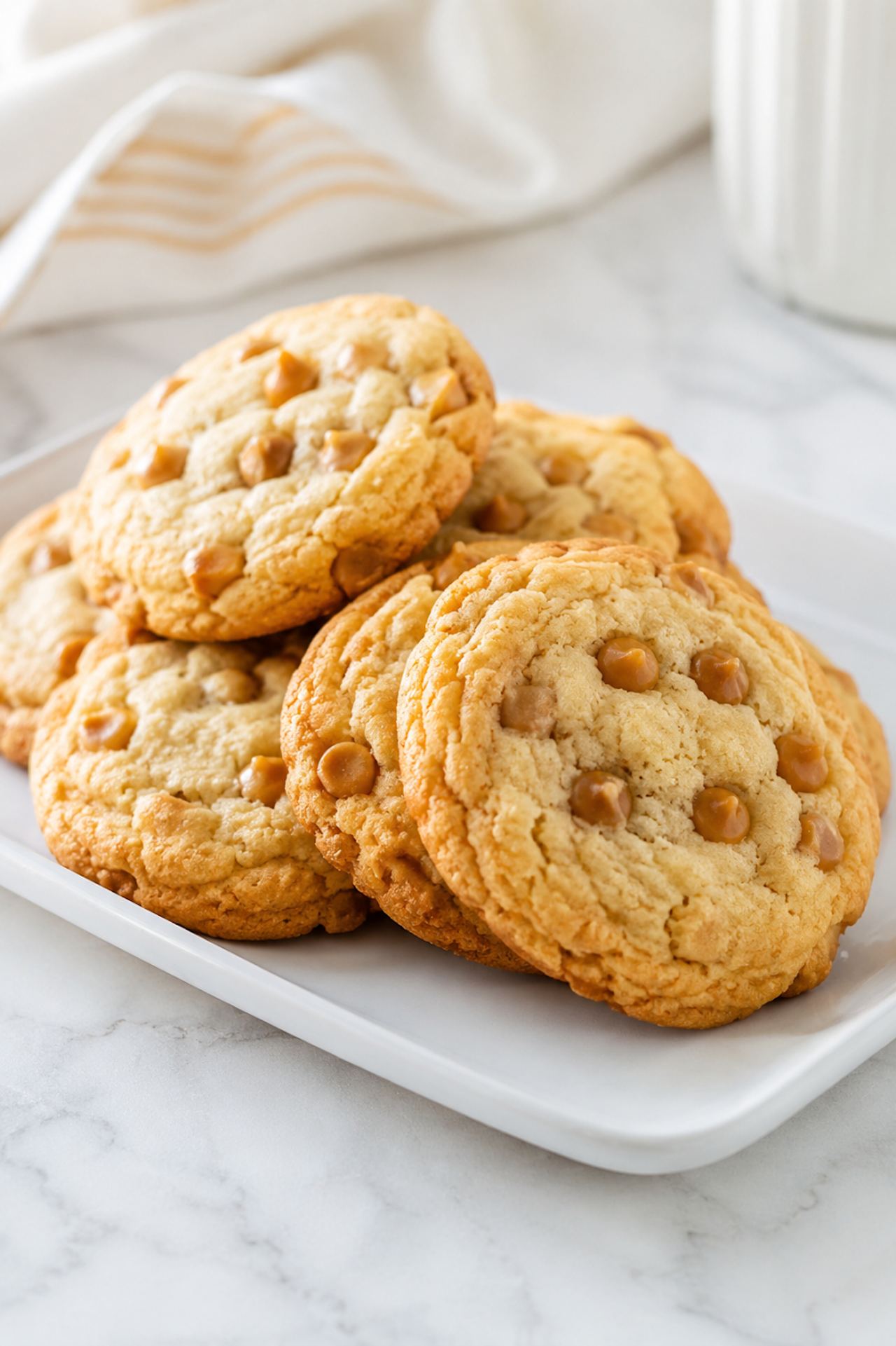 Butterscotch Shortbread Cookies