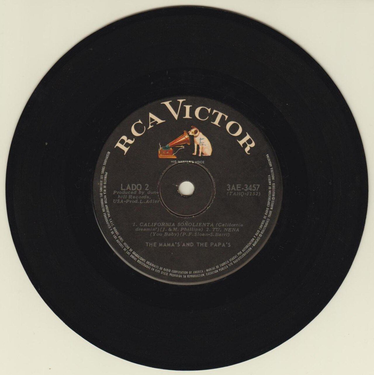 Disco de vinilo - California dreamin'