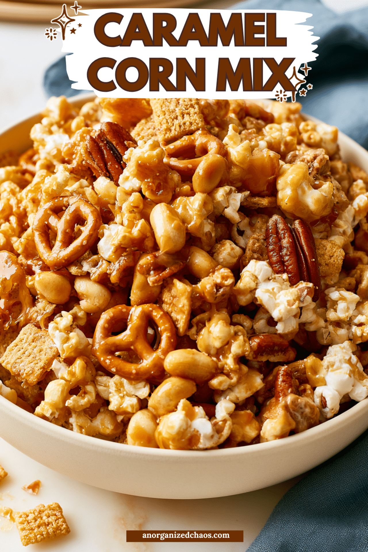 Caramel Corn Snack Mix